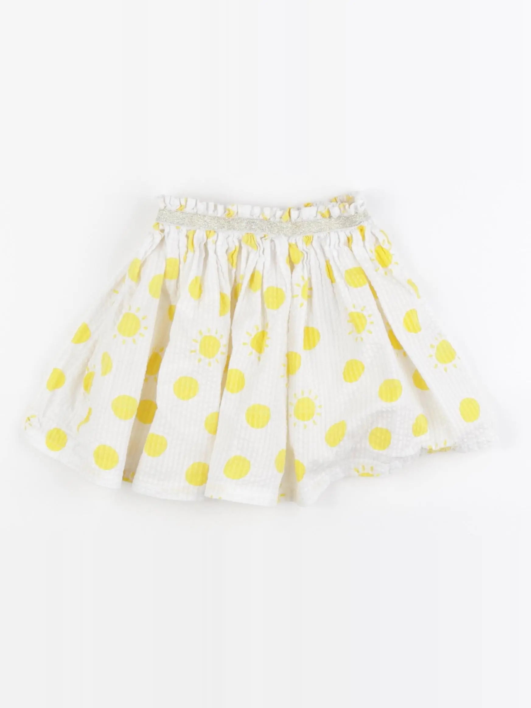 Arsène et les pipelettes - jupe jaune - 4 ans