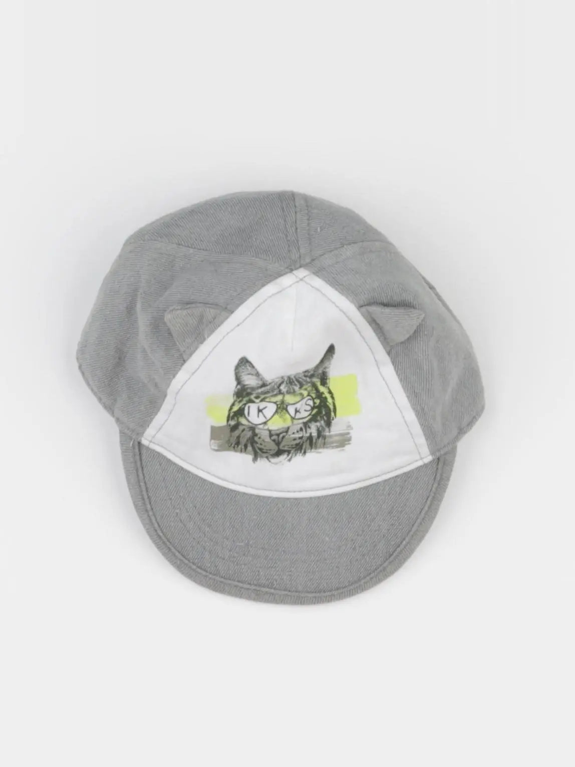 IKKS - casquette blanc, gris - 12/24 mois