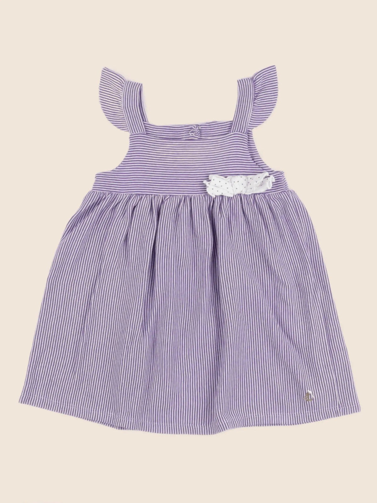 Petit Bateau - robe violet - 18 mois
