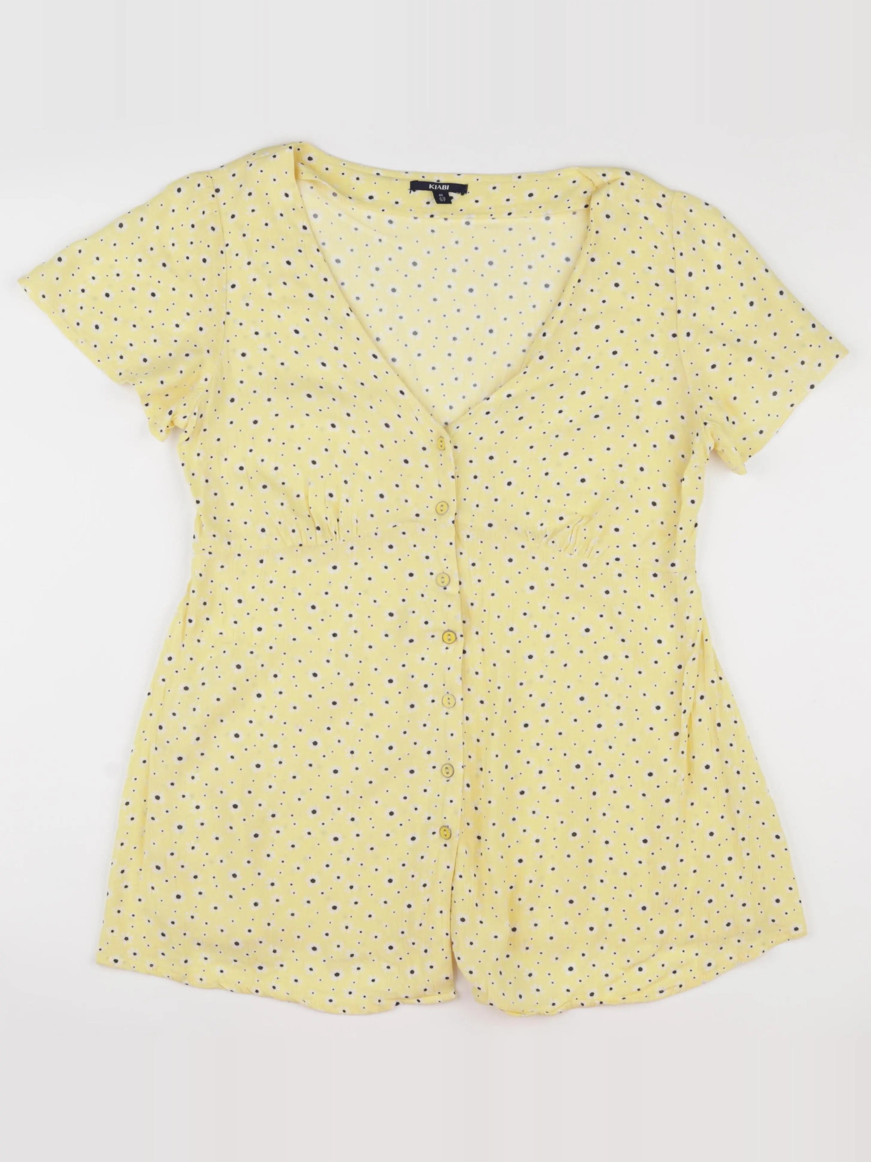 Kiabi - blouse allaitement, grossesse jaune - 40
