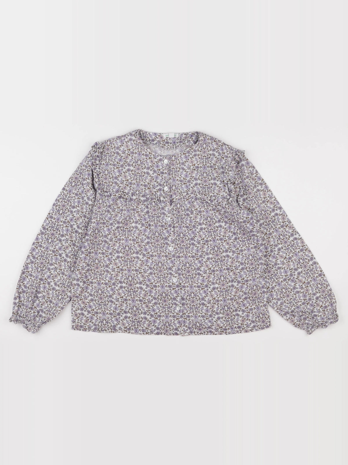 Vertbaudet - blouse violet - 10 ans