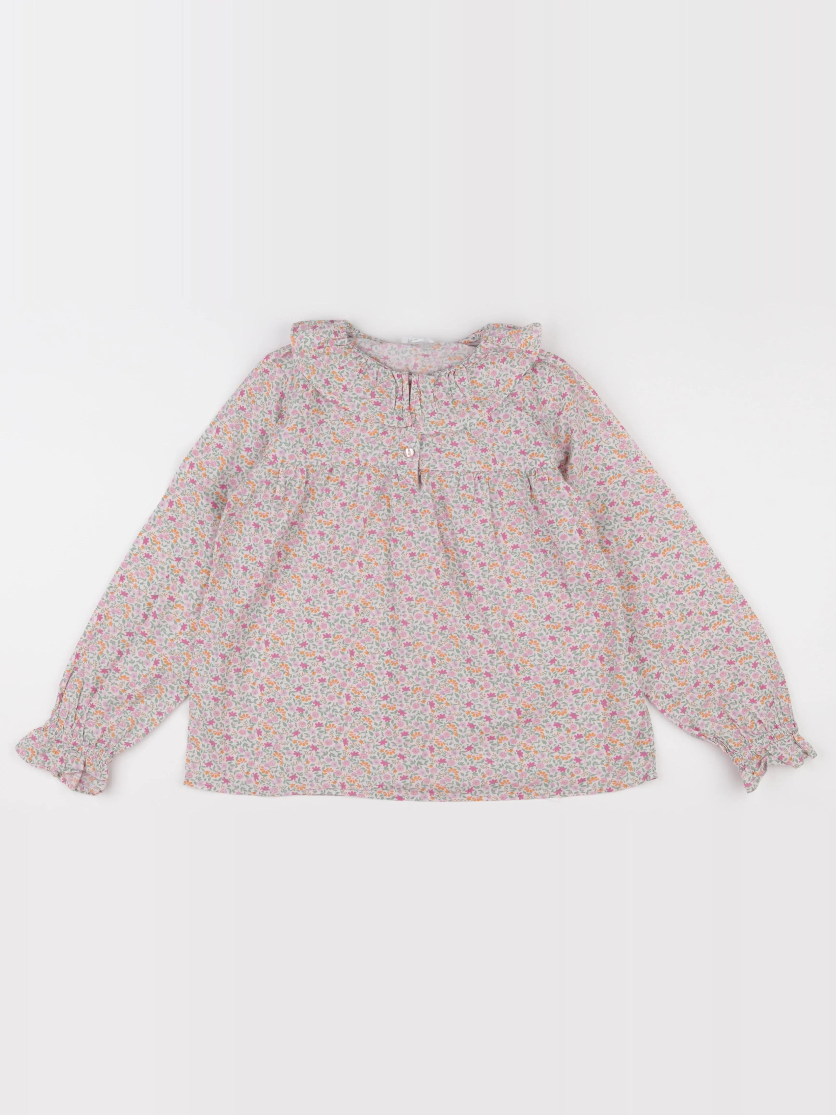 Vertbaudet - blouse multicolore - 10 ans