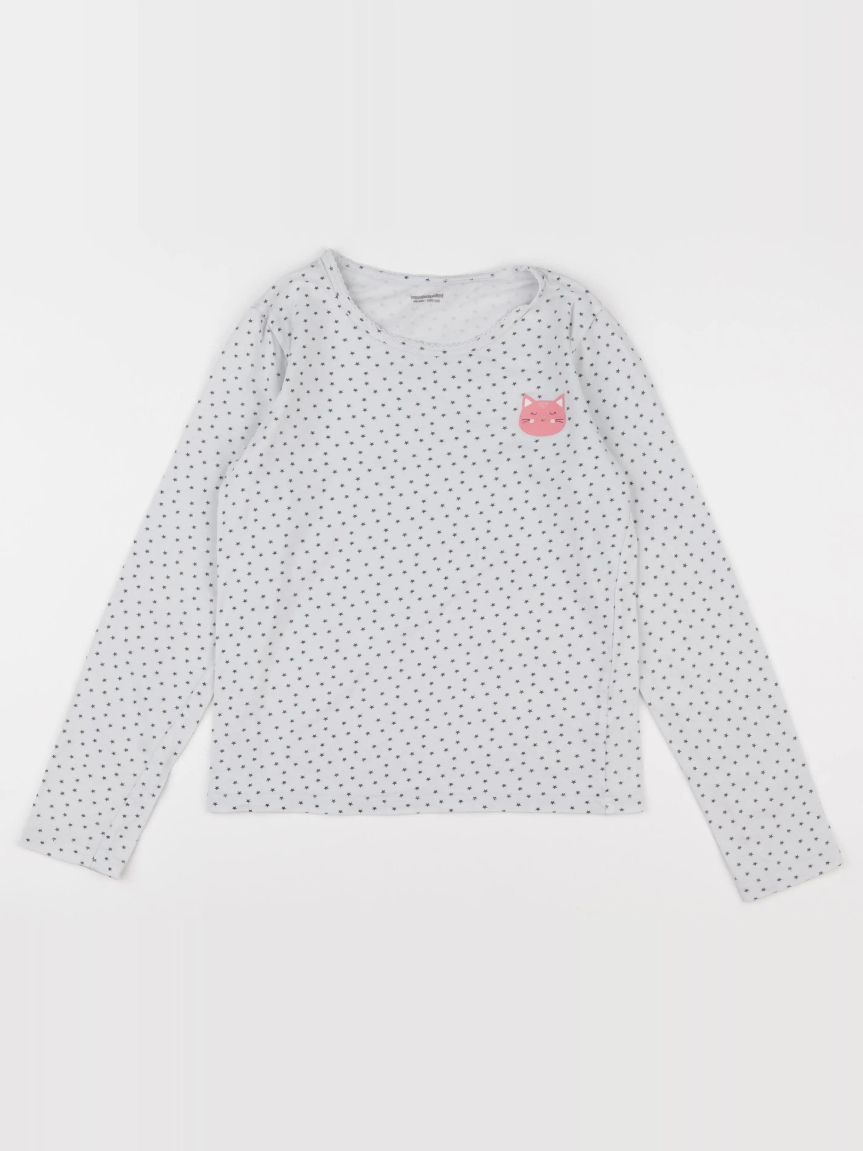 Vertbaudet - maillot de corps gris - 10 ans