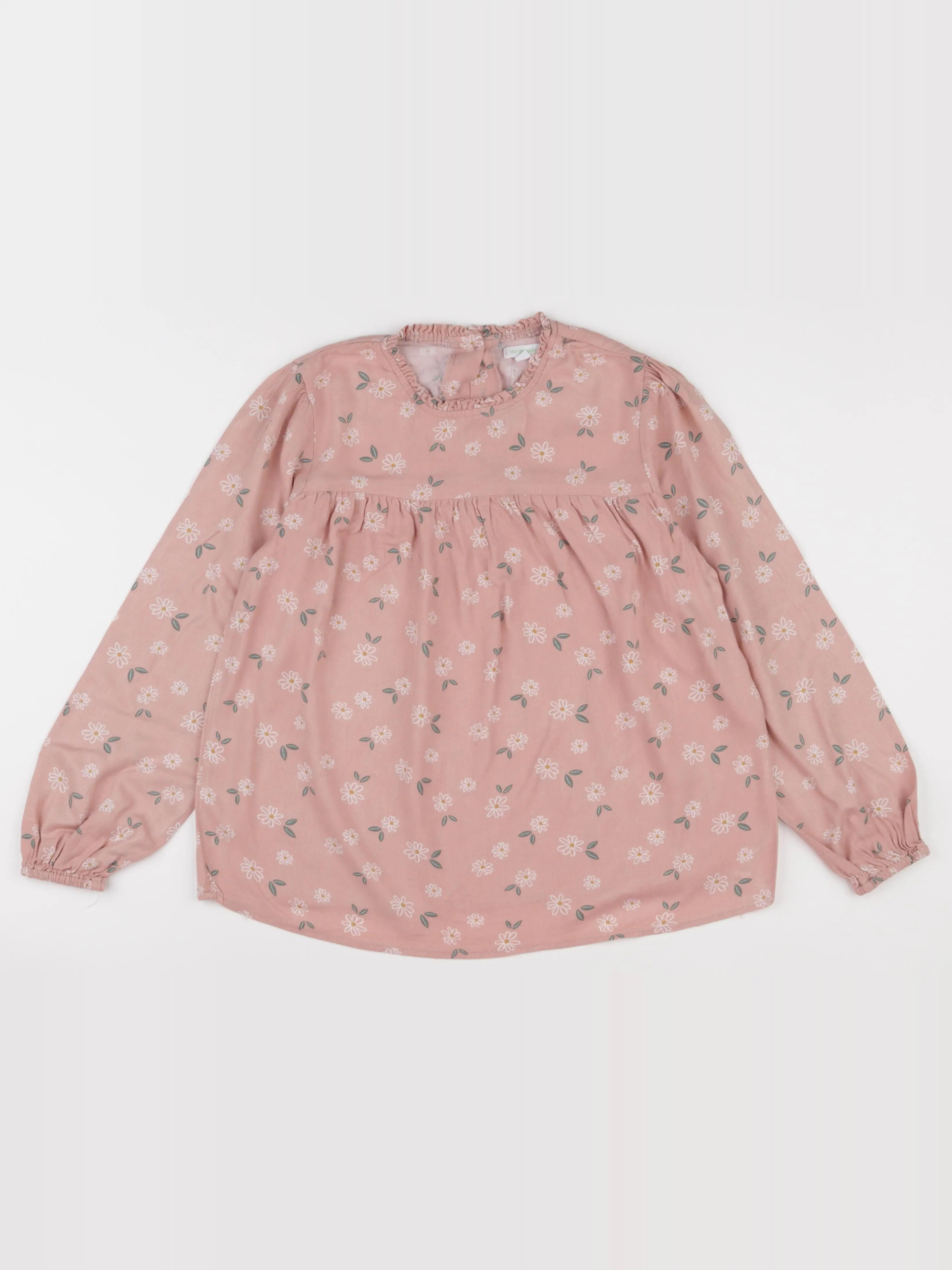 Vertbaudet - blouse rose - 10 ans