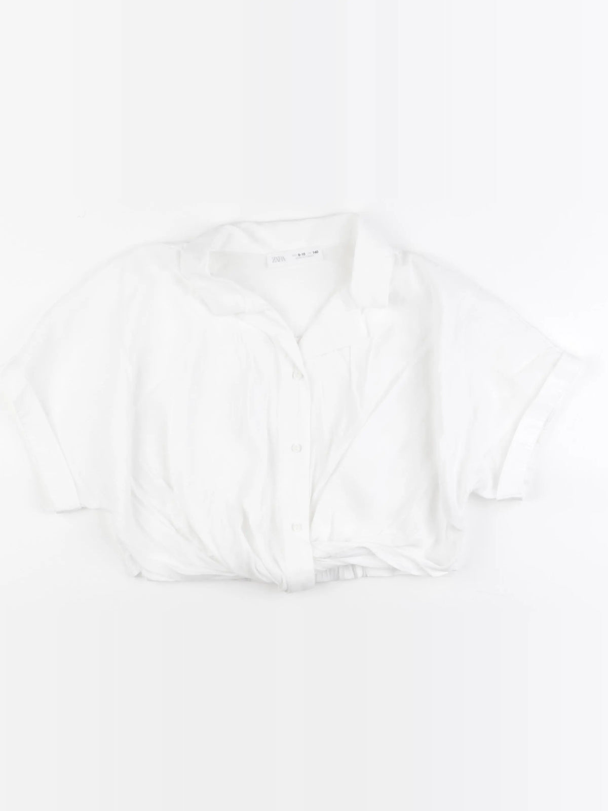Zara - blouse blanc - 9/10 ans