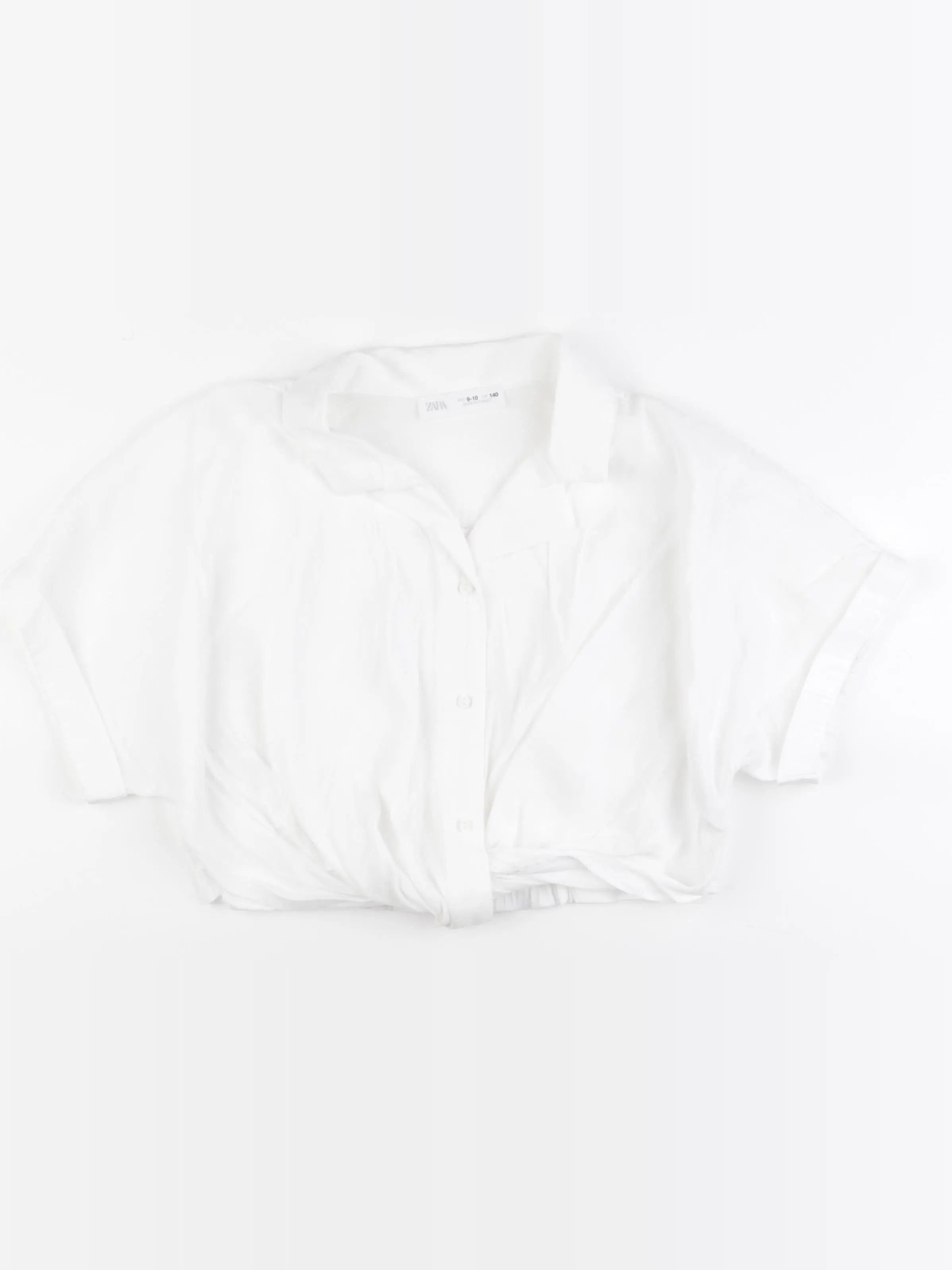 Zara - blouse blanc - 9/10 ans
