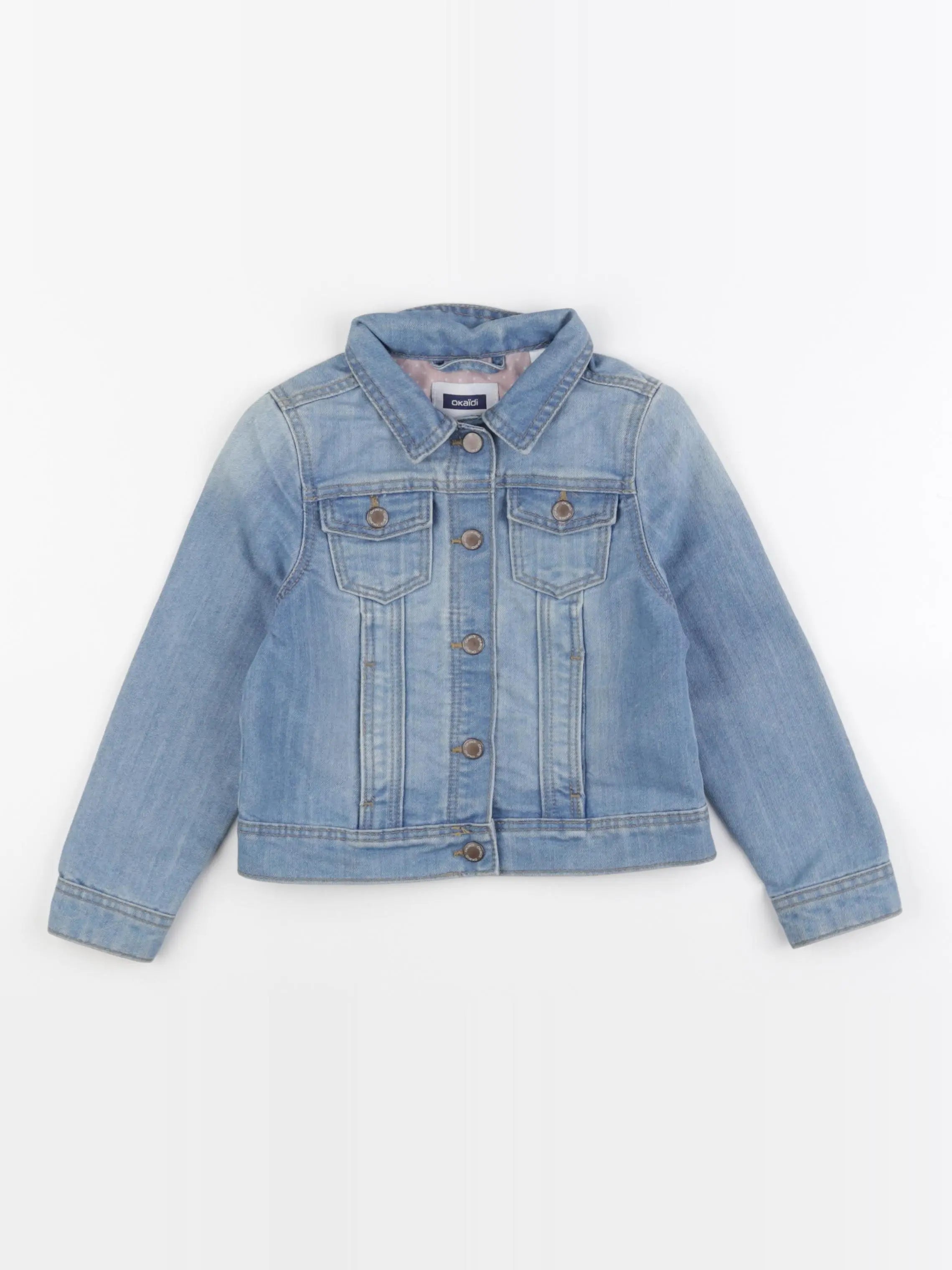 Okaidi - veste bleu - 4 ans