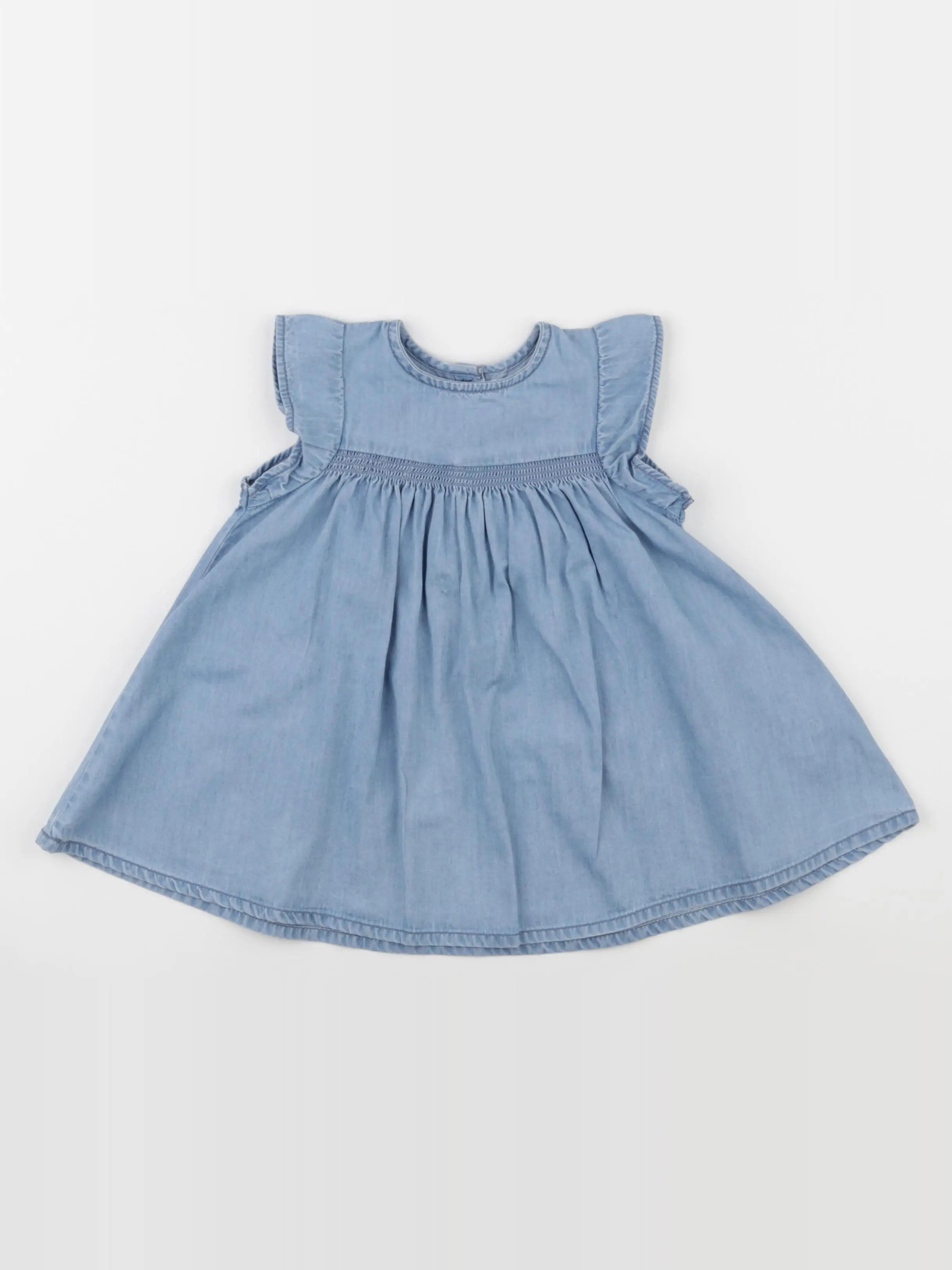 Boutchou - robe bleu - 6 mois