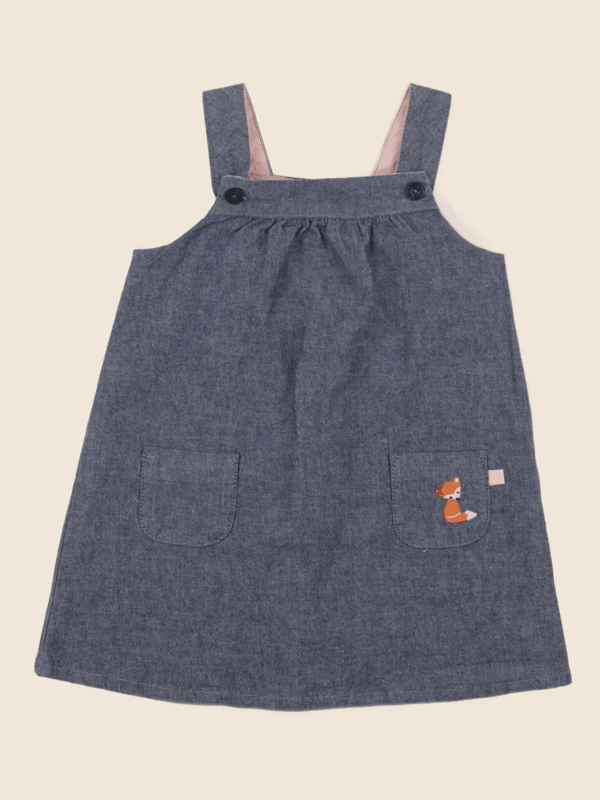 Cadet Rousselle - robe bleu - 18 mois