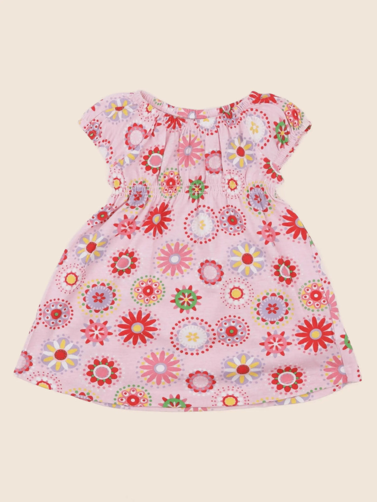 H&M - robe rose - 6/9 mois