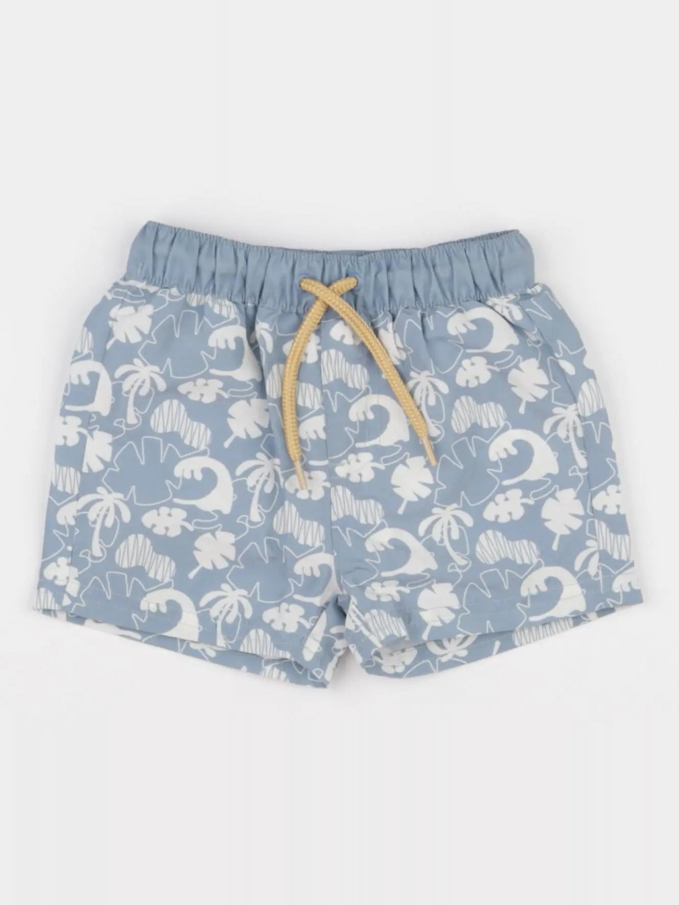 Vertbaudet - maillot de bain bleu - 6 mois