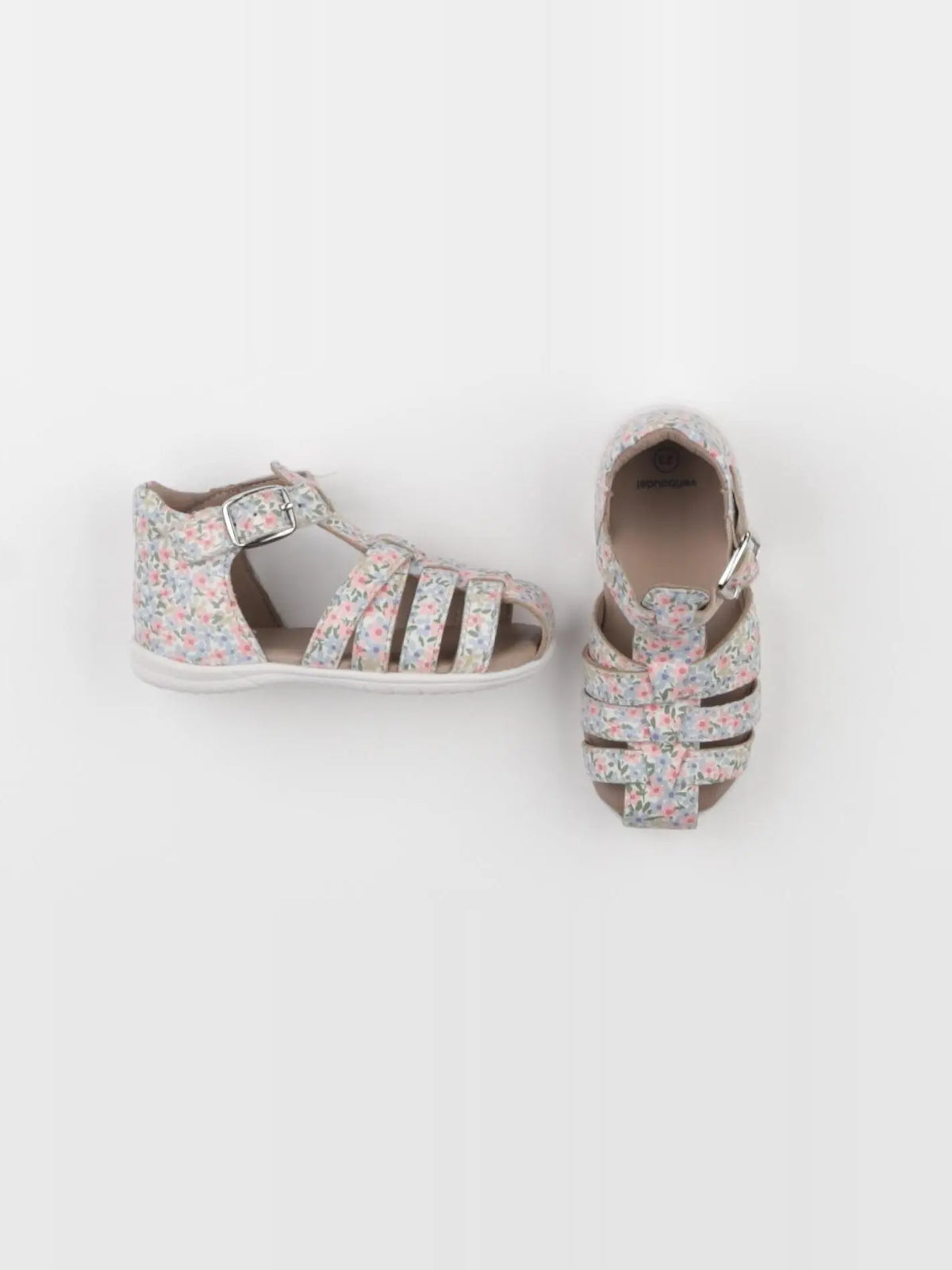 Vertbaudet - sandales multicolore - pointure 23