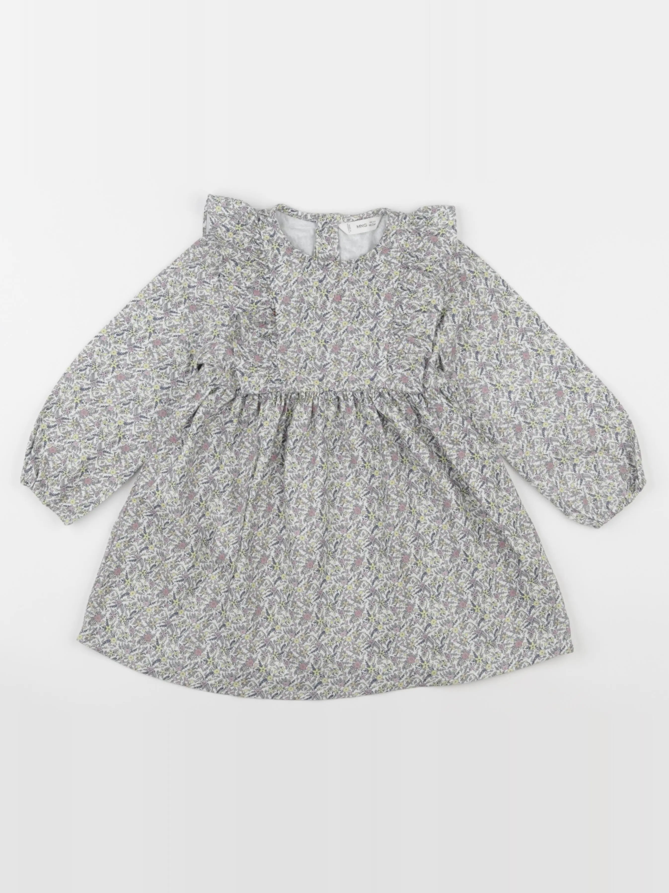 Mango - robe multicolore - 2/3 ans