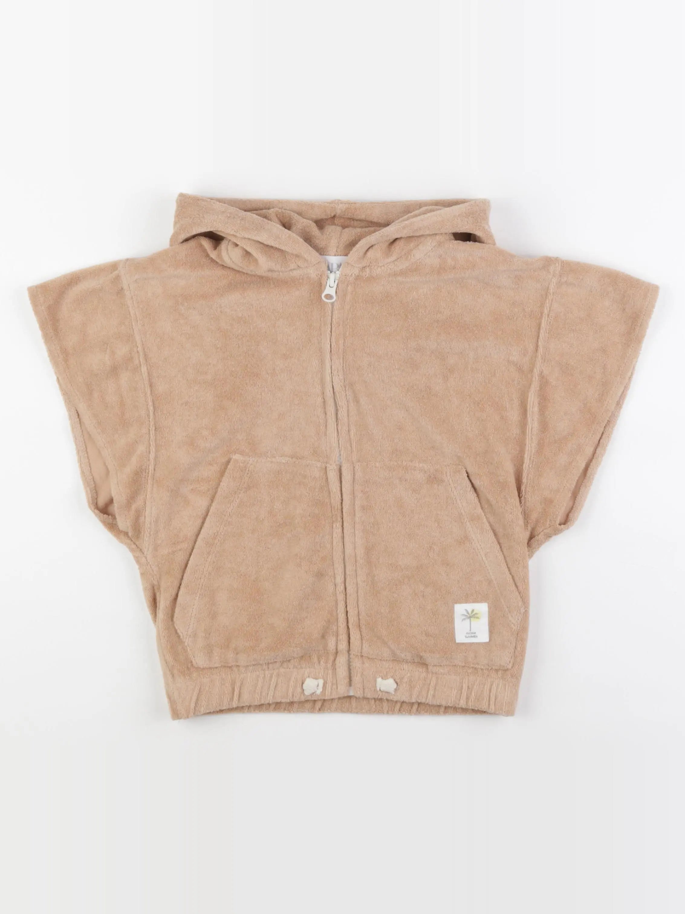 Zara - gilet marron - 8/9 ans