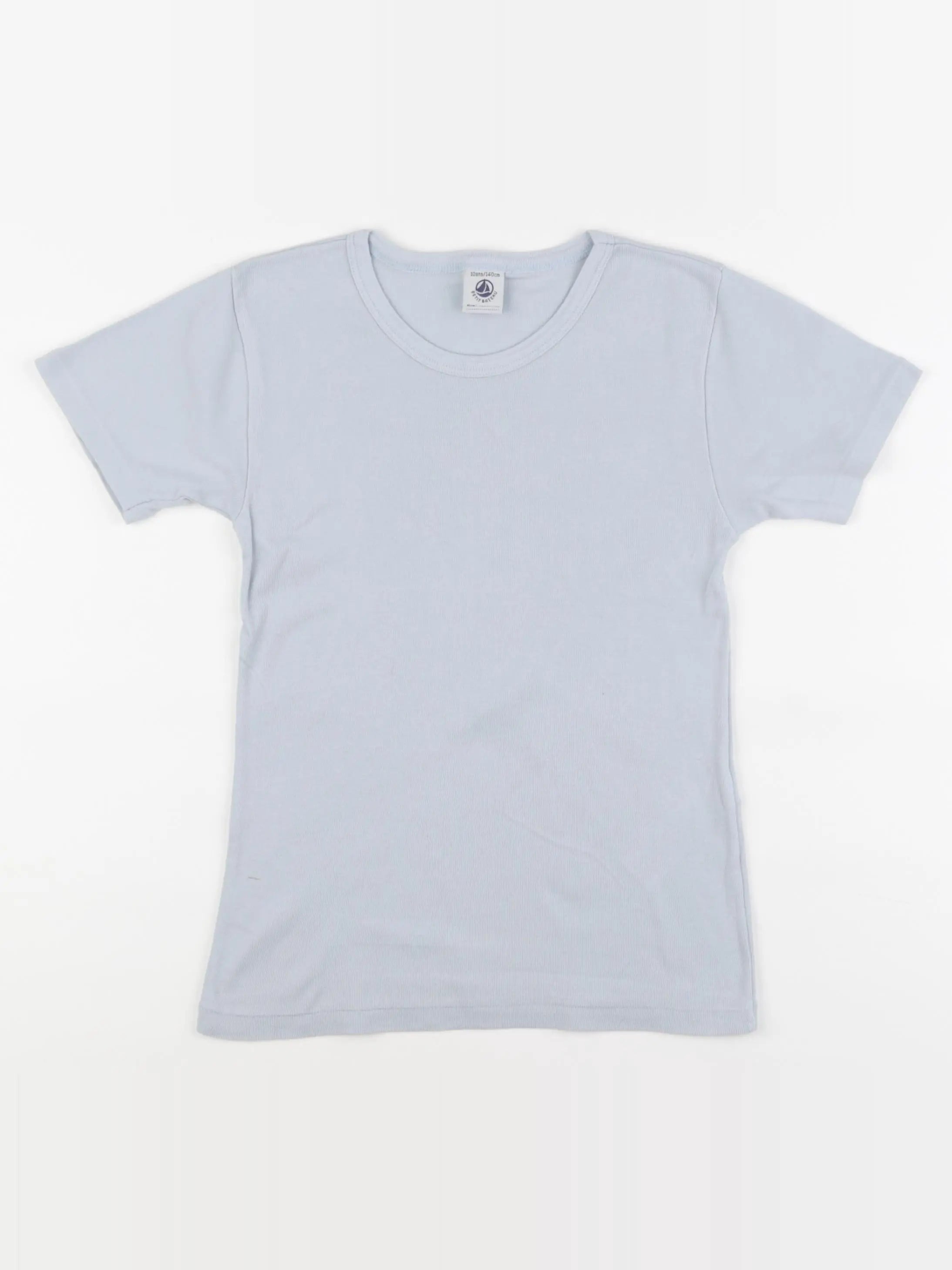 Petit Bateau - maillot de corps bleu - 10 ans