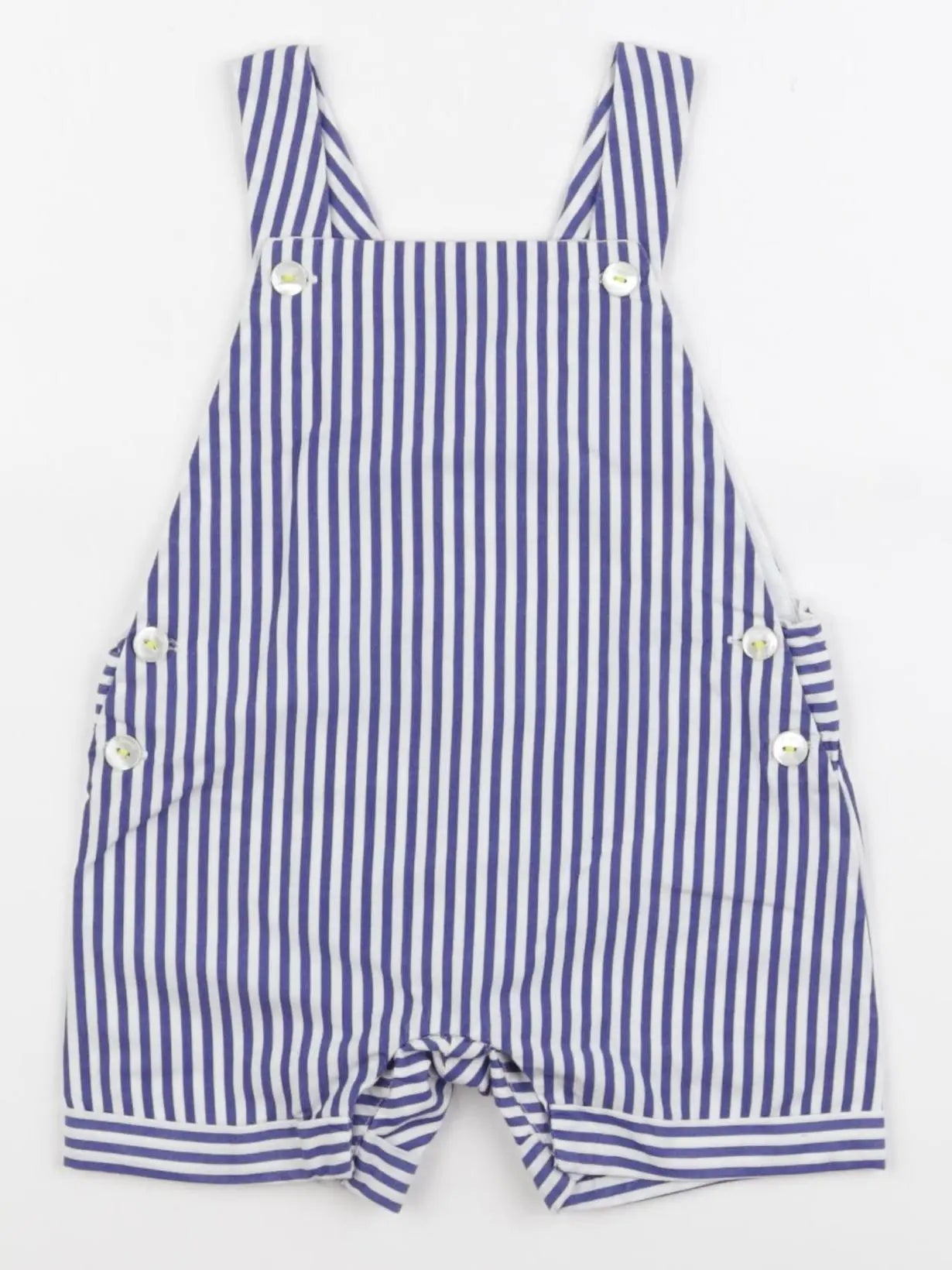 Jacadi - salopette blanc, bleu - 6 mois