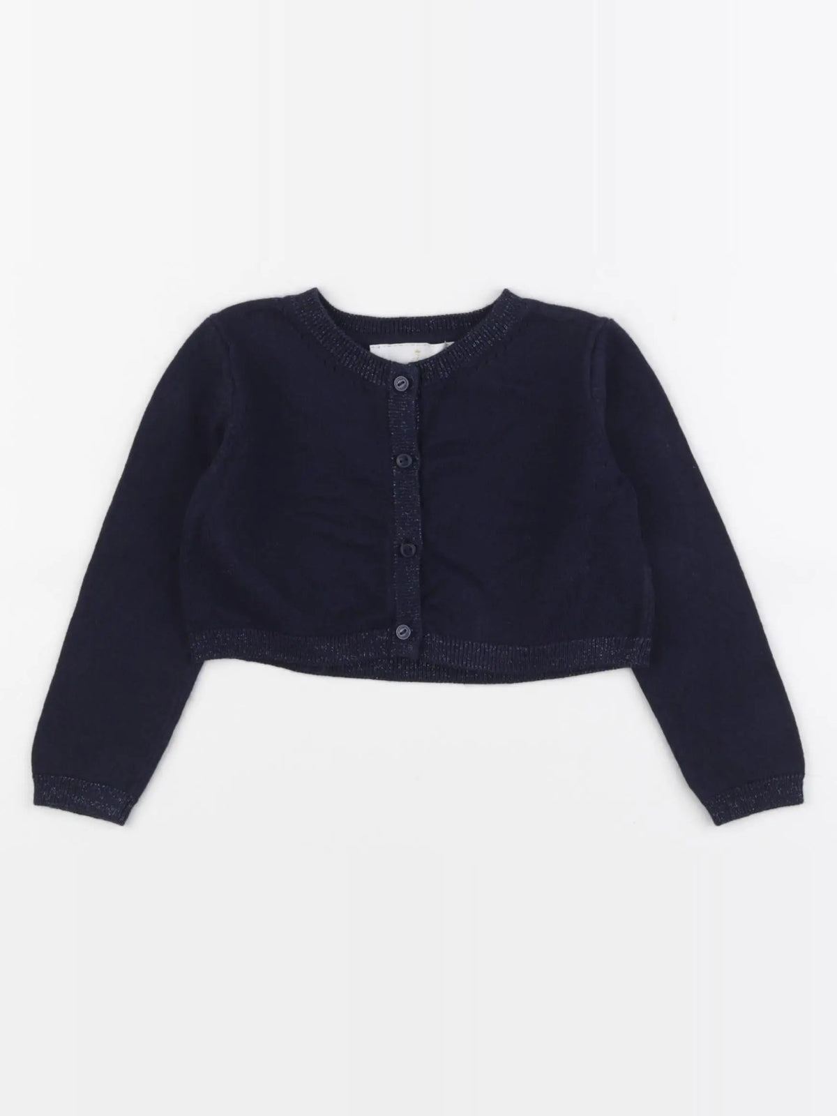 Jacadi - gilet bleu - 2 ans