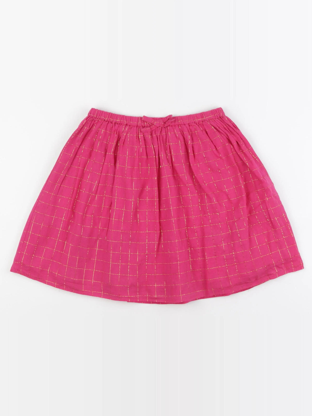 Cyrillus - jupe rose, or - 10 ans