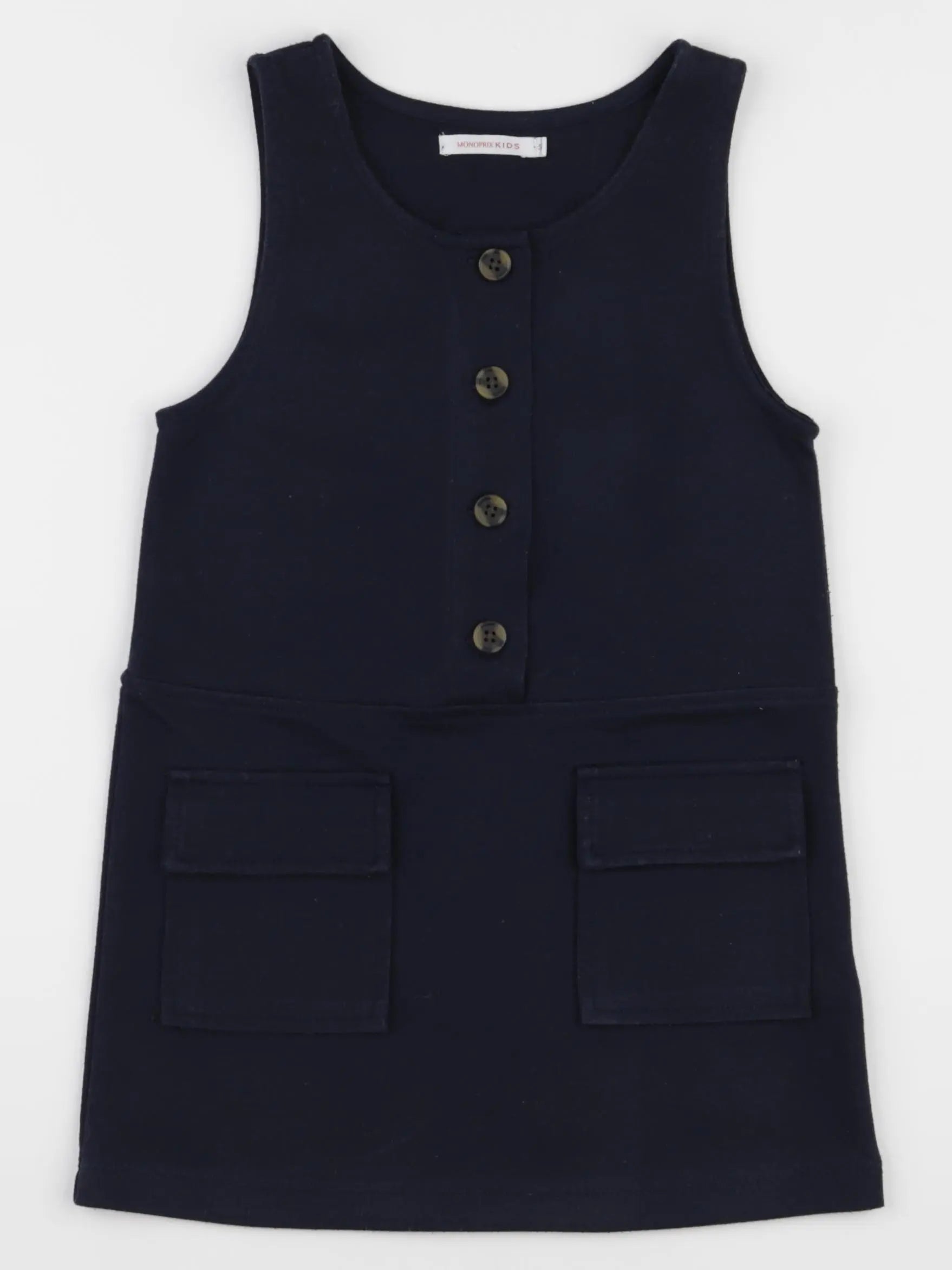 Monoprix - robe bleu - 5 ans