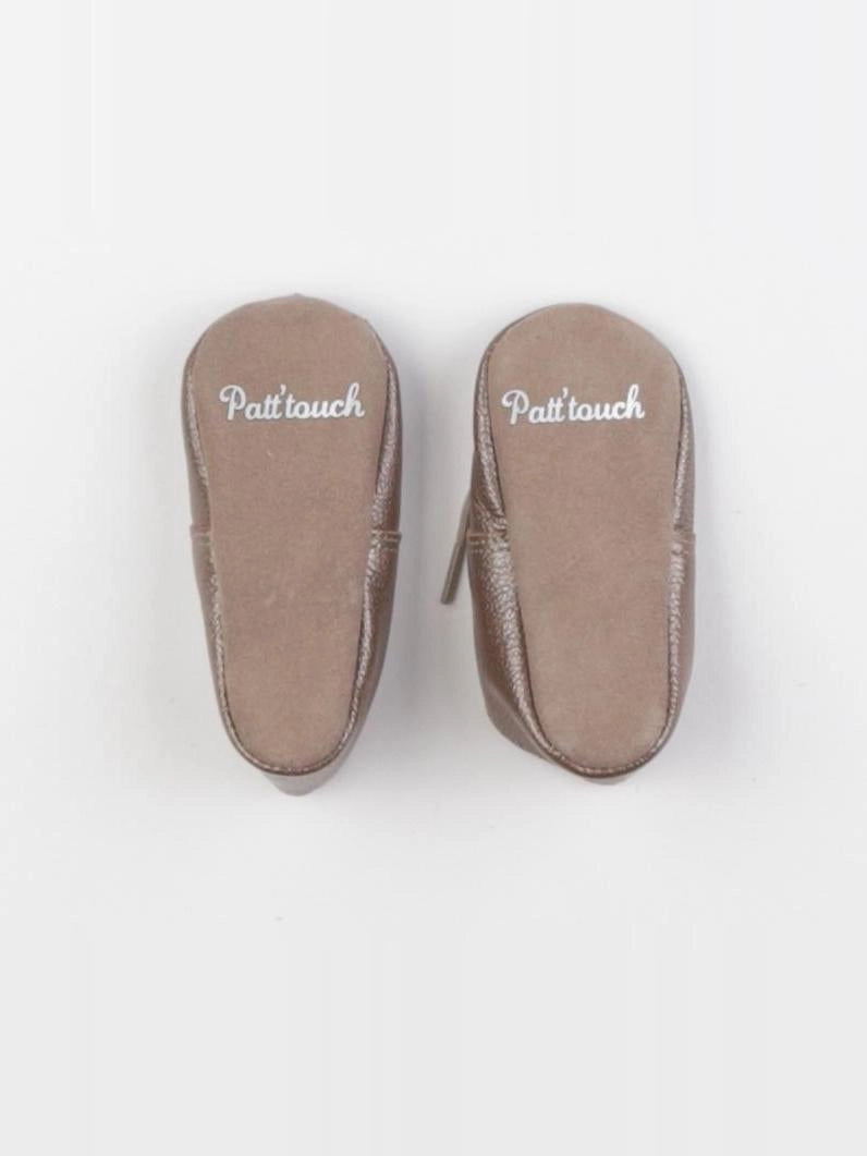 Patt'touch - chaussons bronze - pointure 20