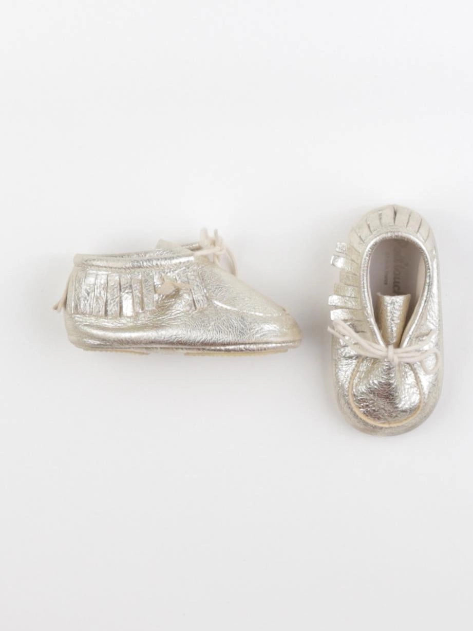 Patt'touch - chaussons or - pointure 22