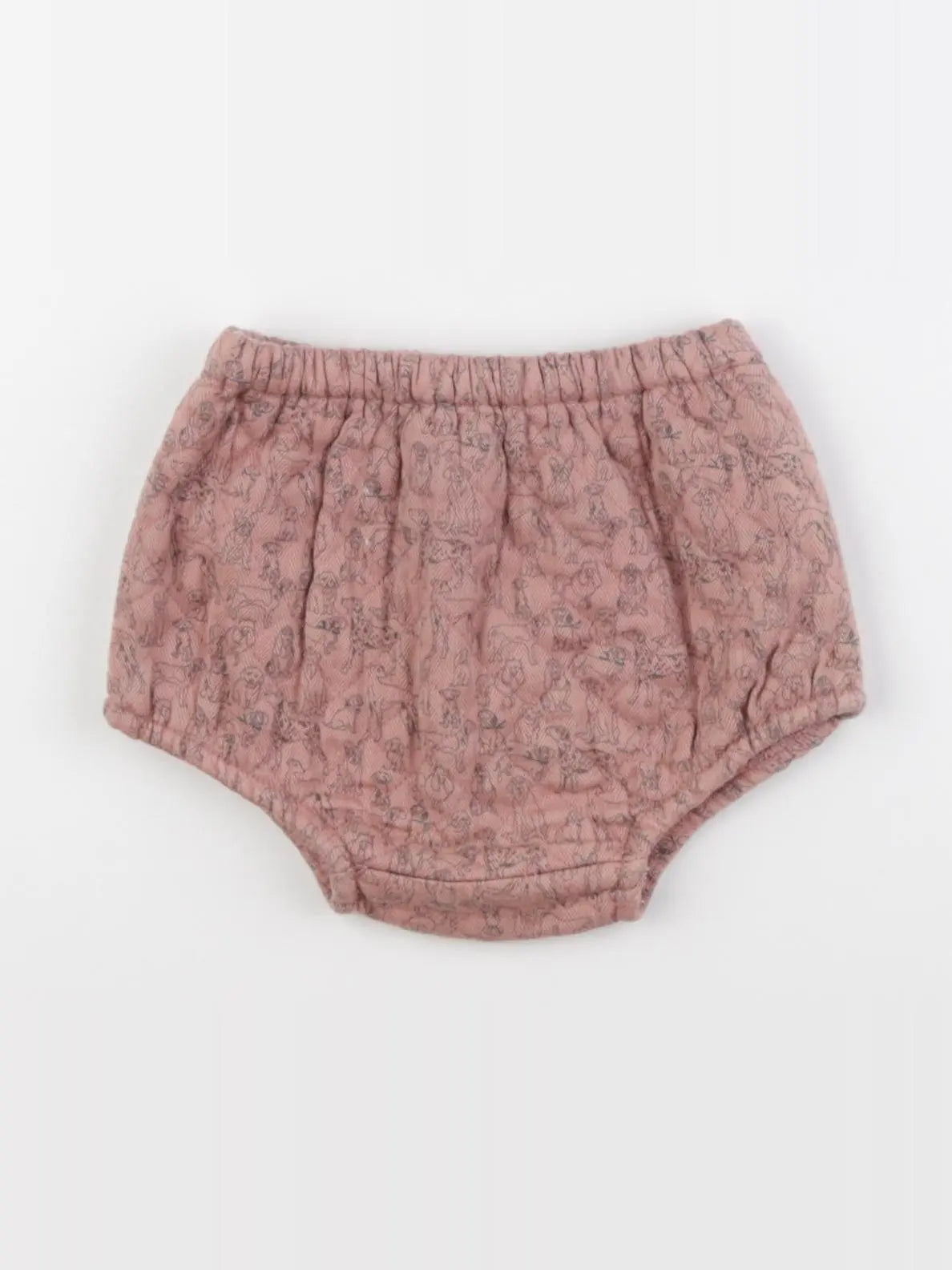 Arsène et les pipelettes - bloomer doublé rose - 6 mois