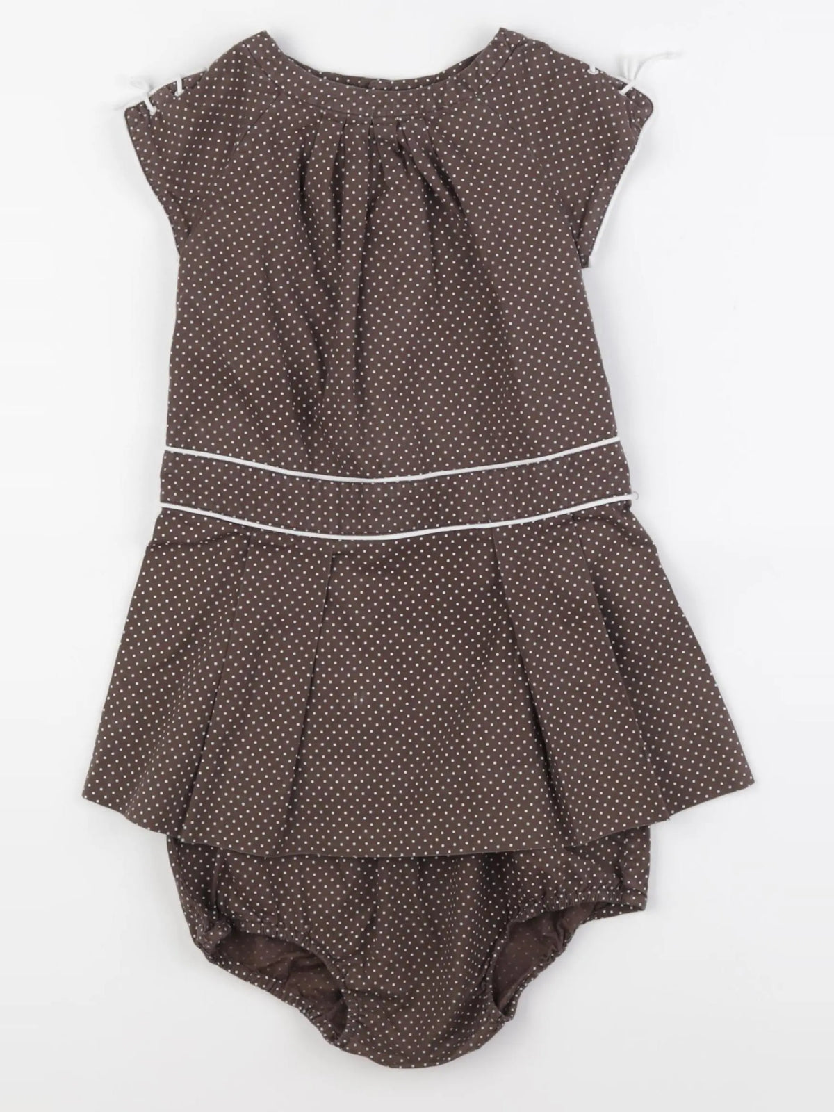 Jacadi - robe marron - 24 mois