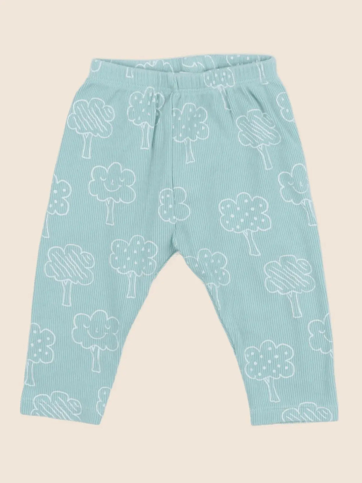 Zara - legging bleu - 6/9 mois