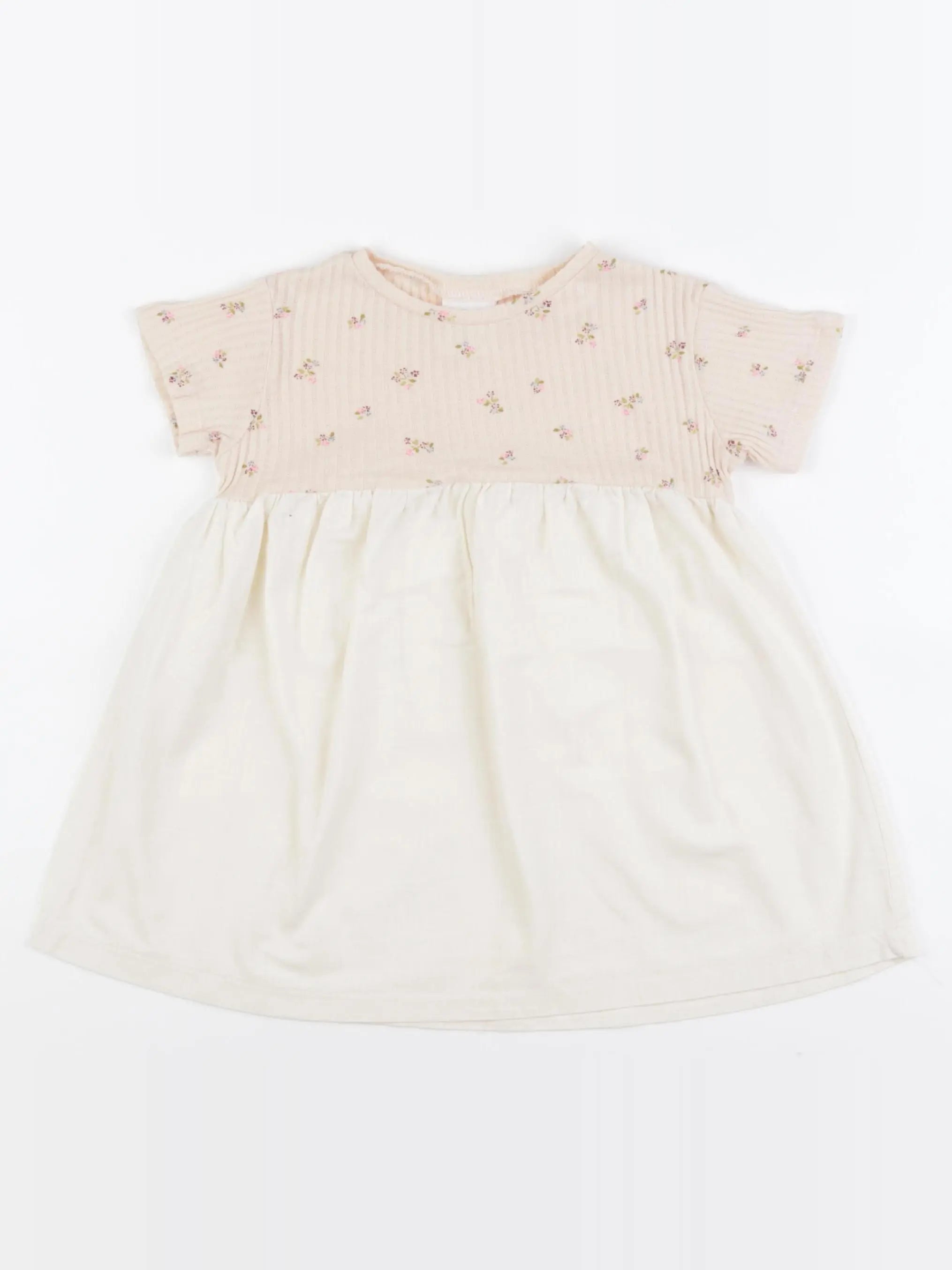 Zara - robe beige - 18/24 mois