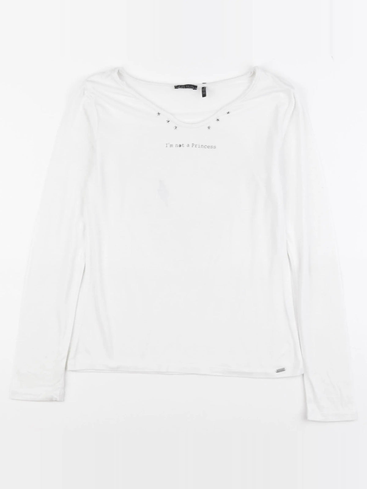 IKKS - tee-shirt imprimé au dos blanc - 10 ans