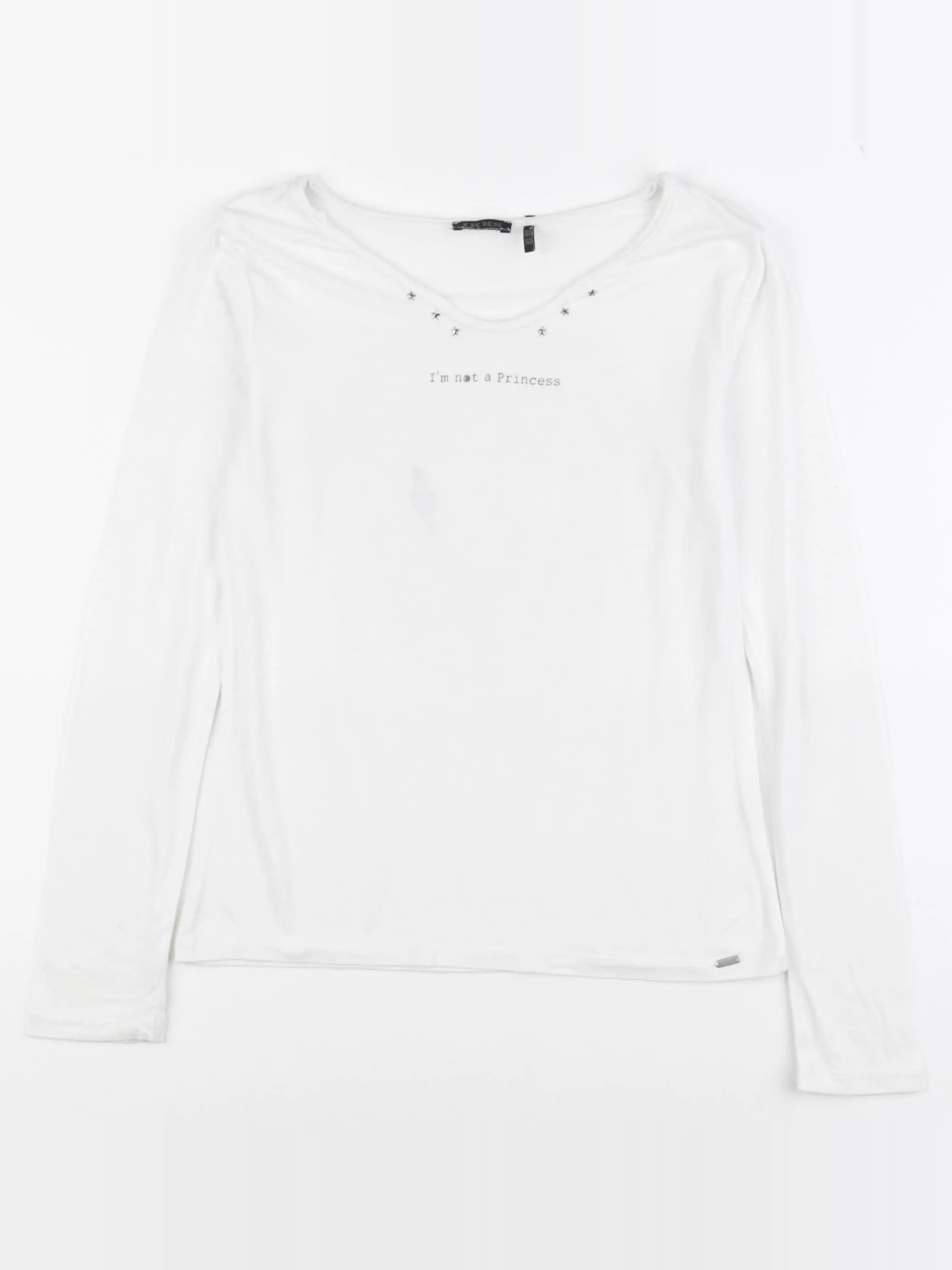 IKKS - tee-shirt imprimé au dos blanc - 10 ans