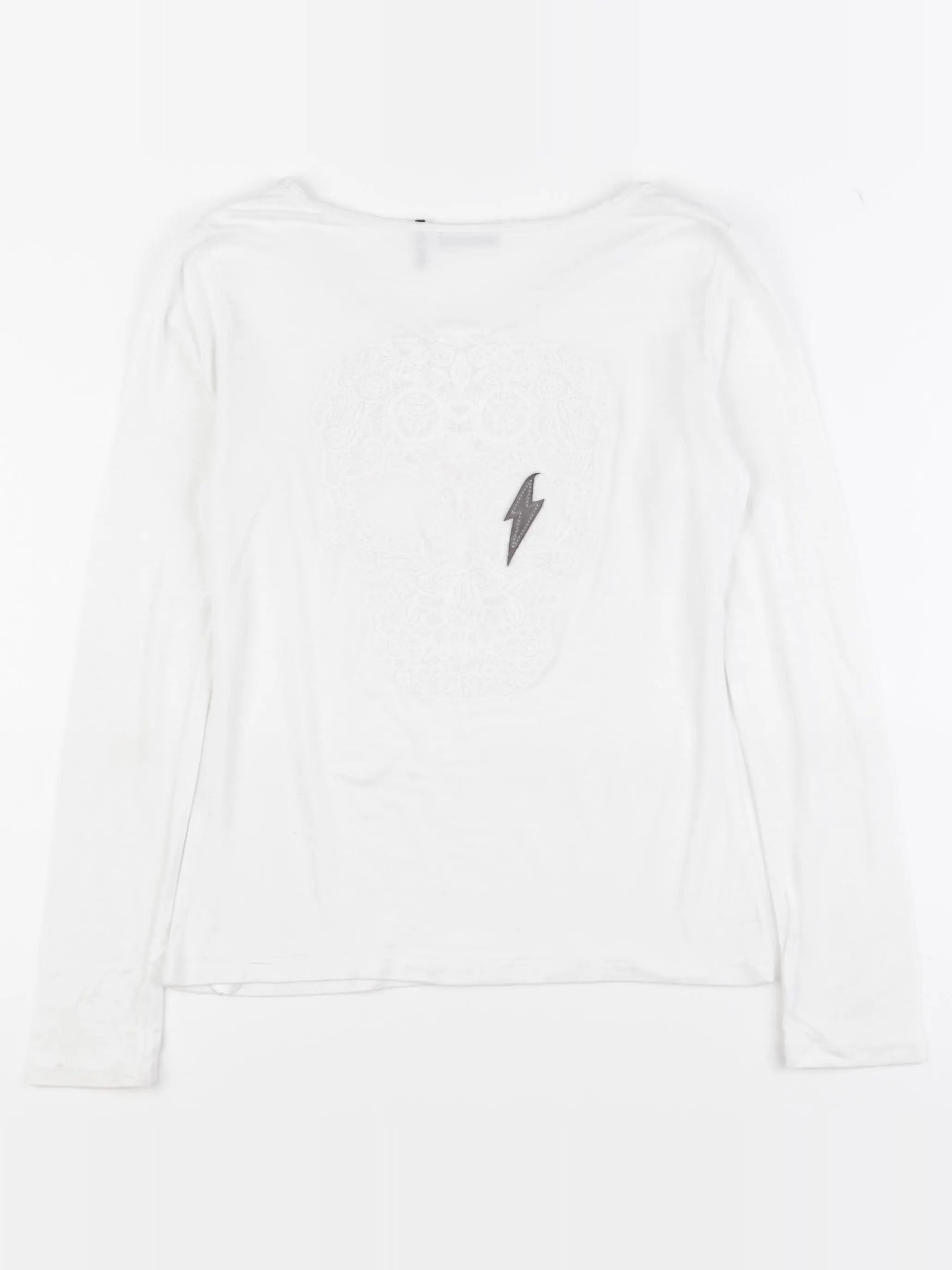 IKKS - tee-shirt imprimé au dos blanc - 10 ans