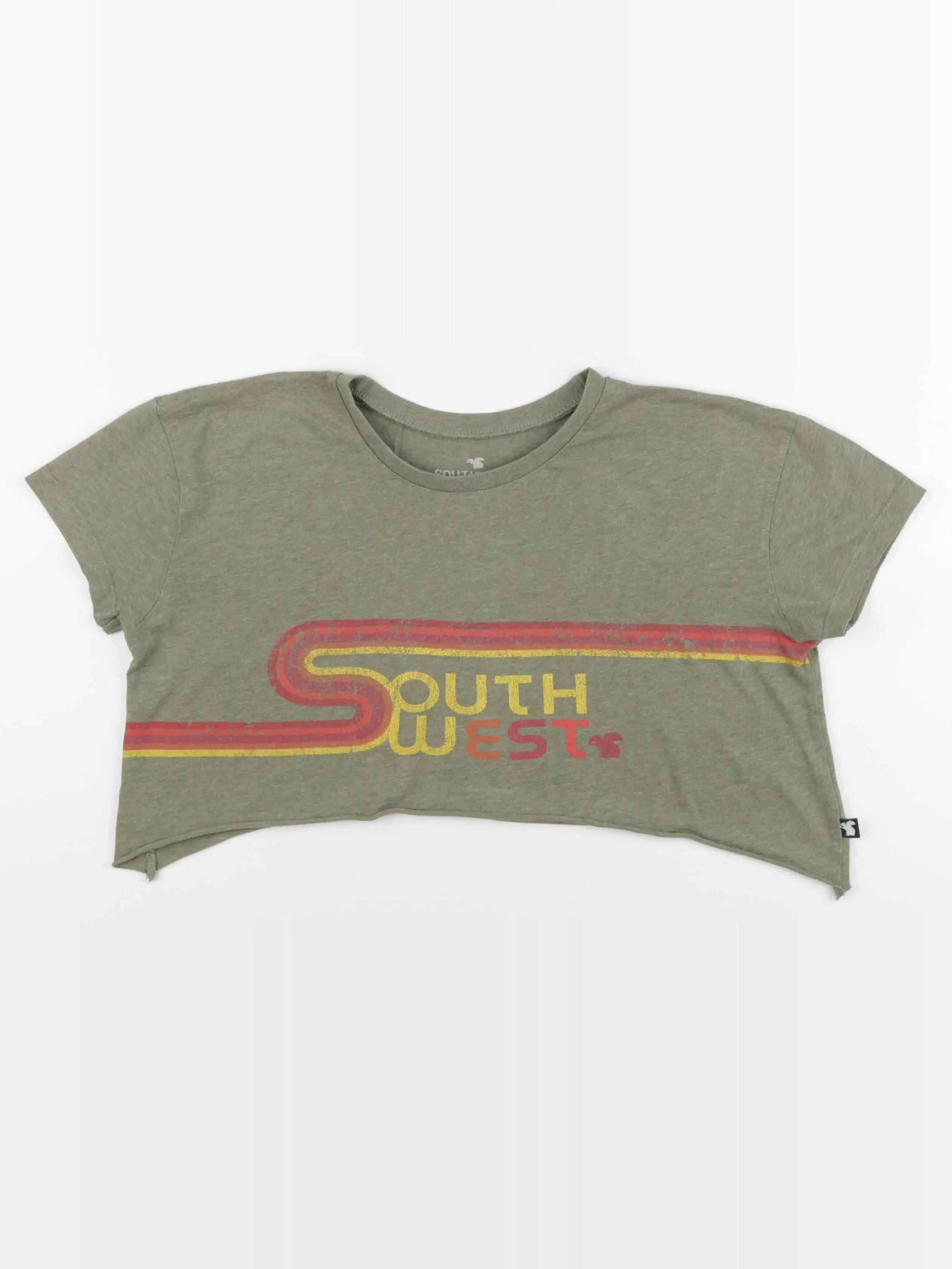 Southwest - tee-shirt court vert - 12/14 ans