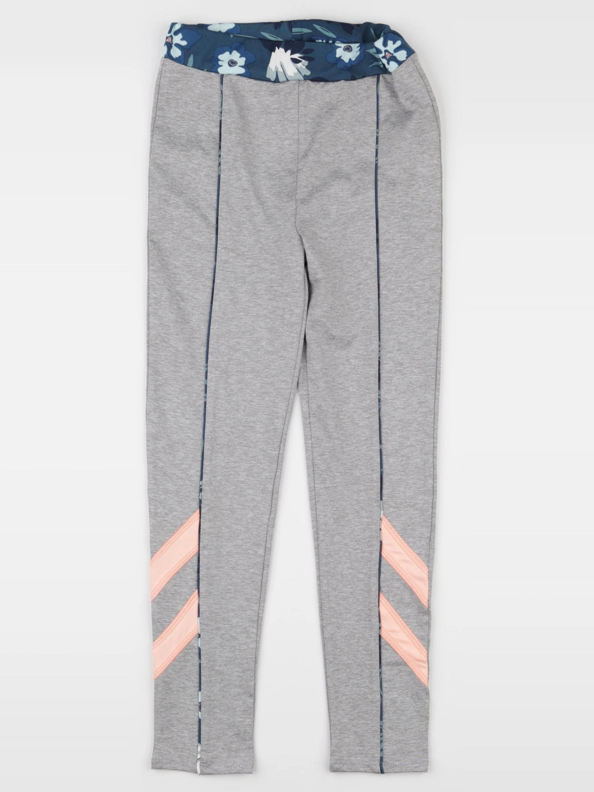 Vertbaudet - legging gris, bleu, rose - 8 ans