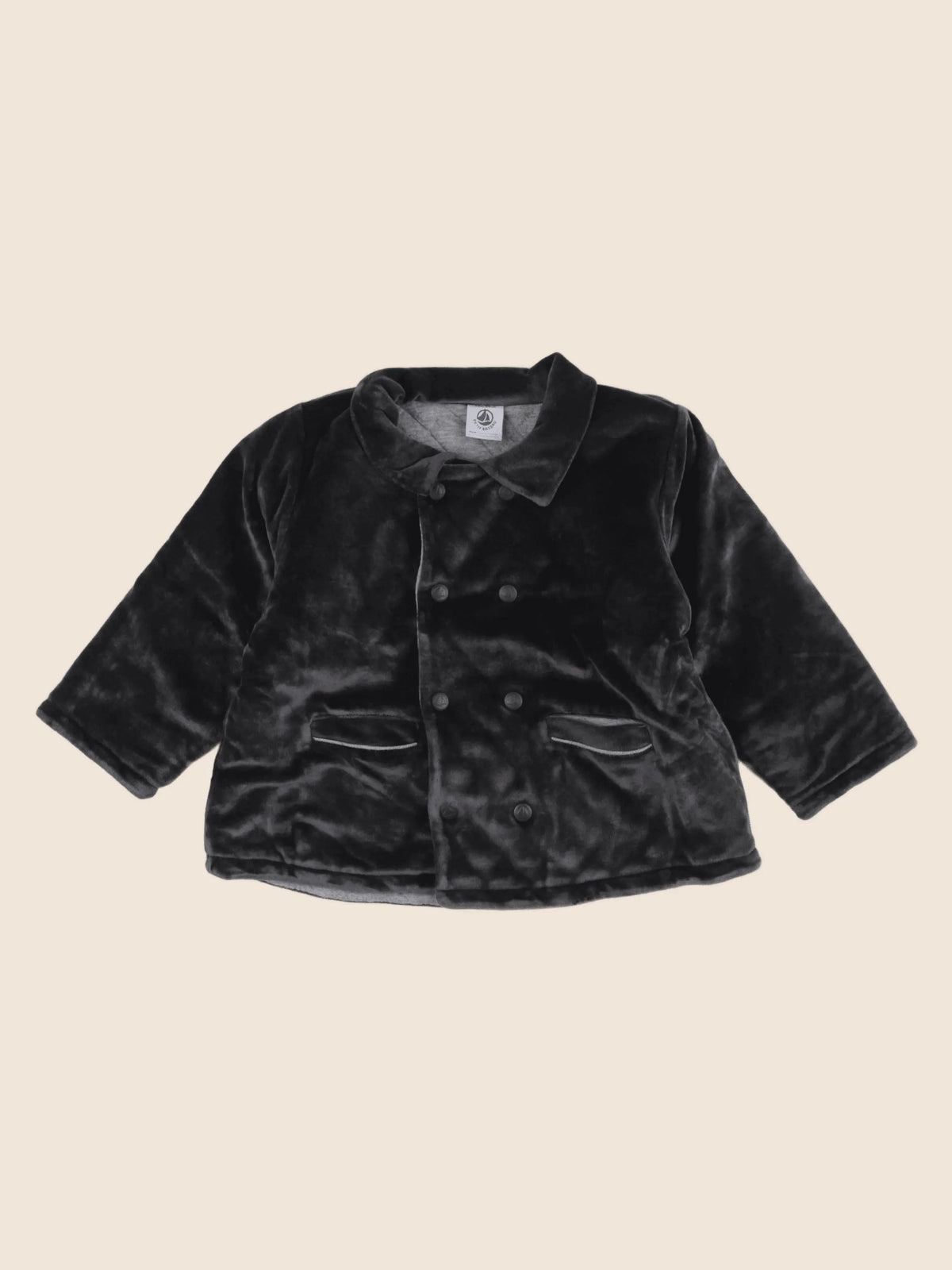 Petit Bateau - veste gris - 24 mois