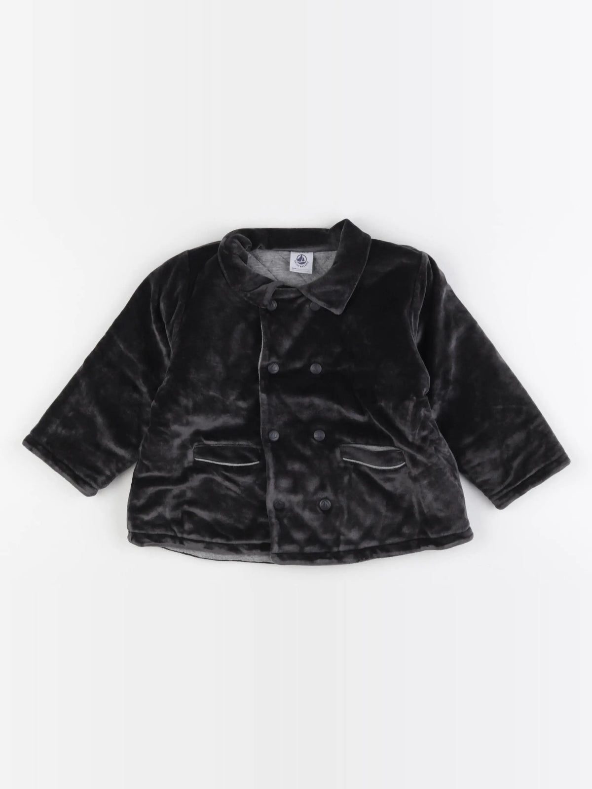 Petit Bateau - veste gris - 24 mois