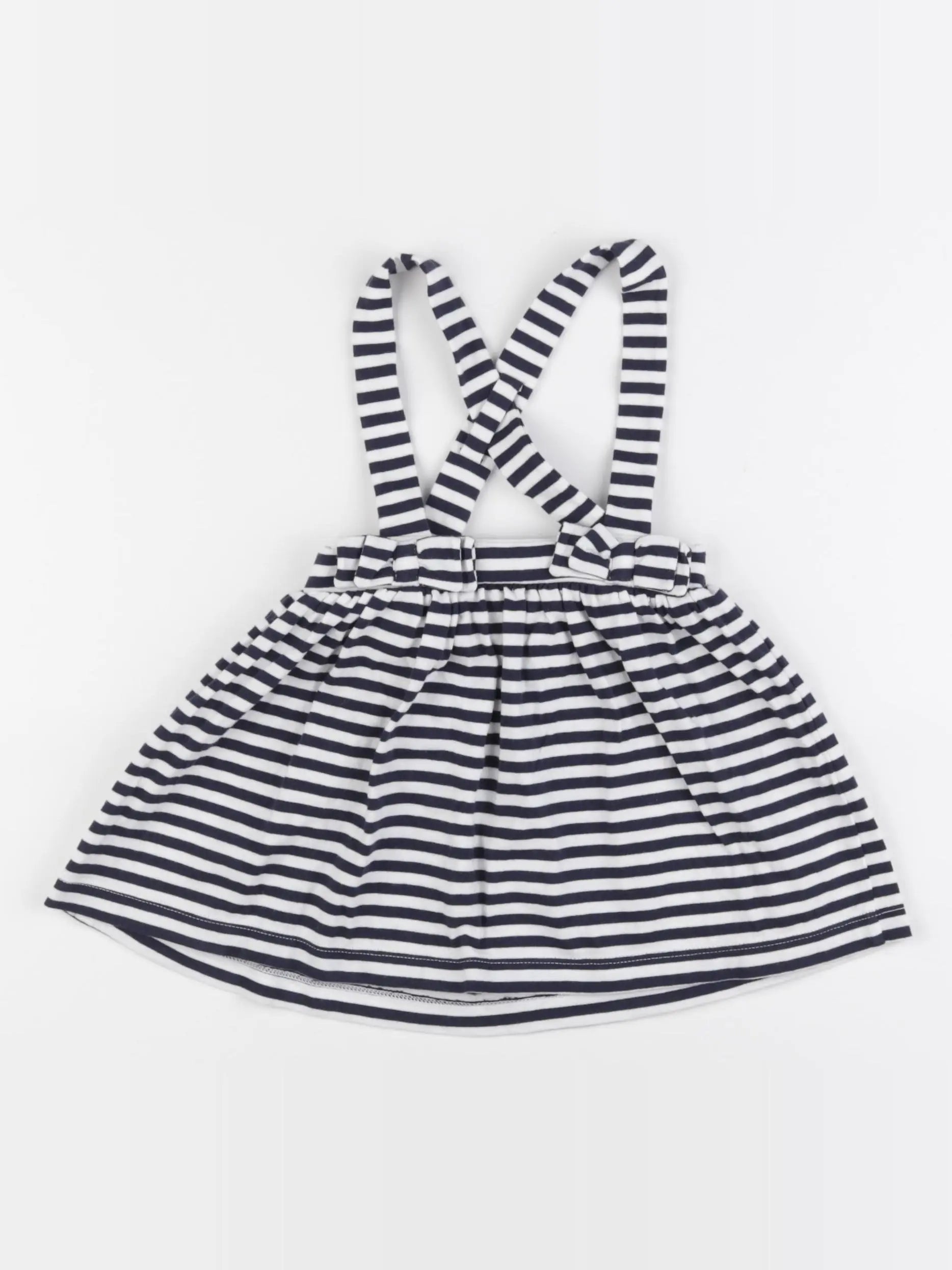 Jacadi - robe bleu, blanc - 18 mois