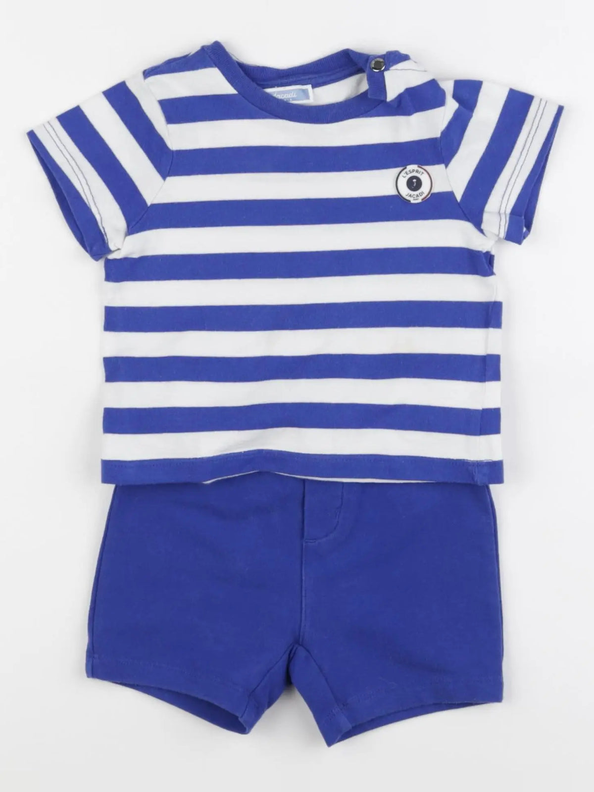 Jacadi - ensemble bleu - 18 mois