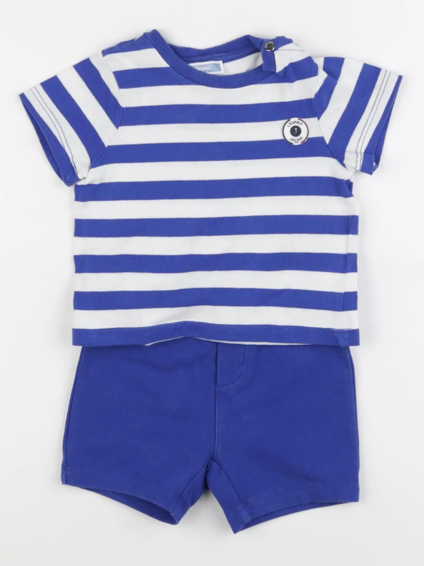 Jacadi - ensemble bleu - 18 mois