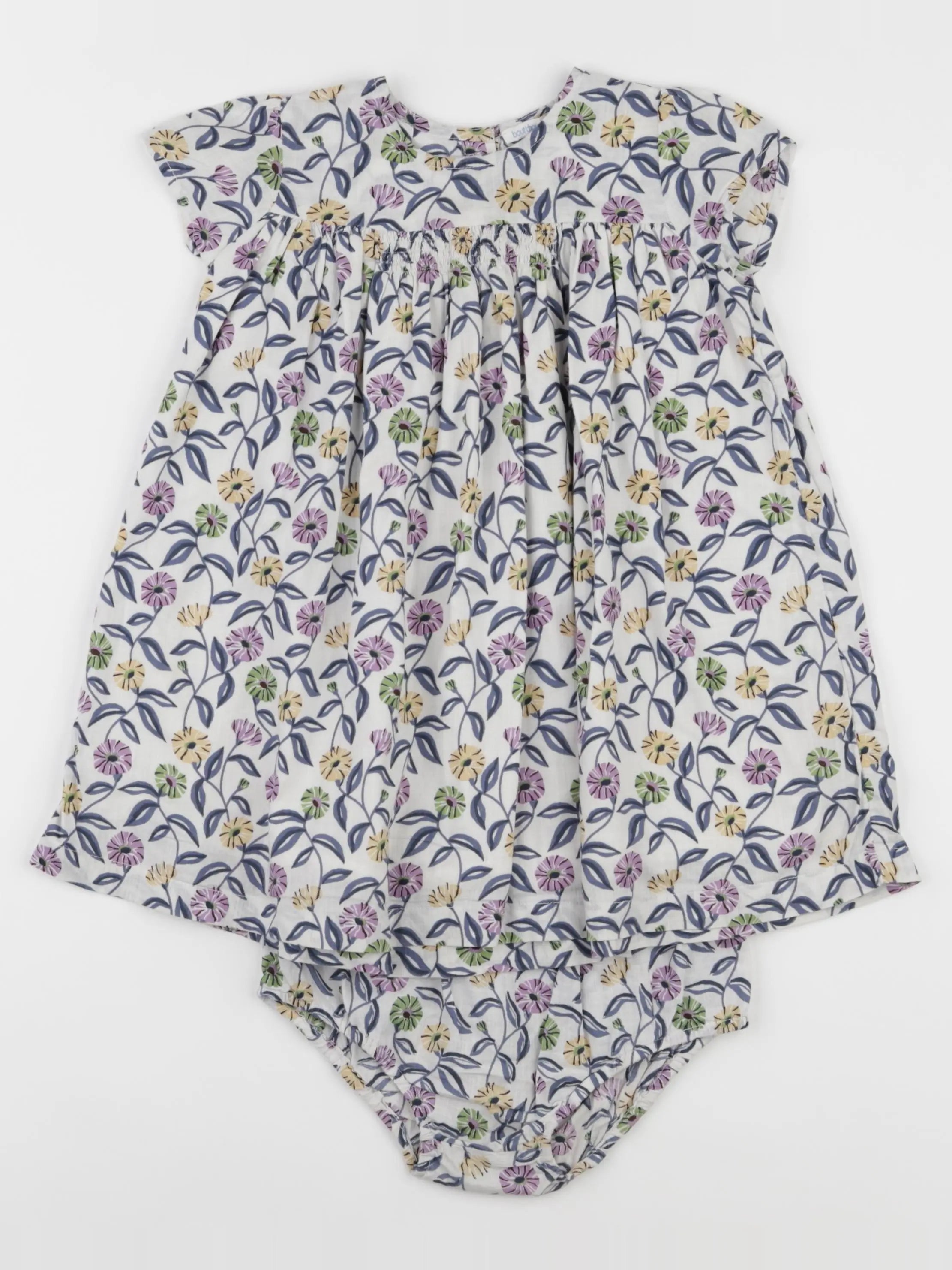 Boutchou - robe multicolore - 2 ans