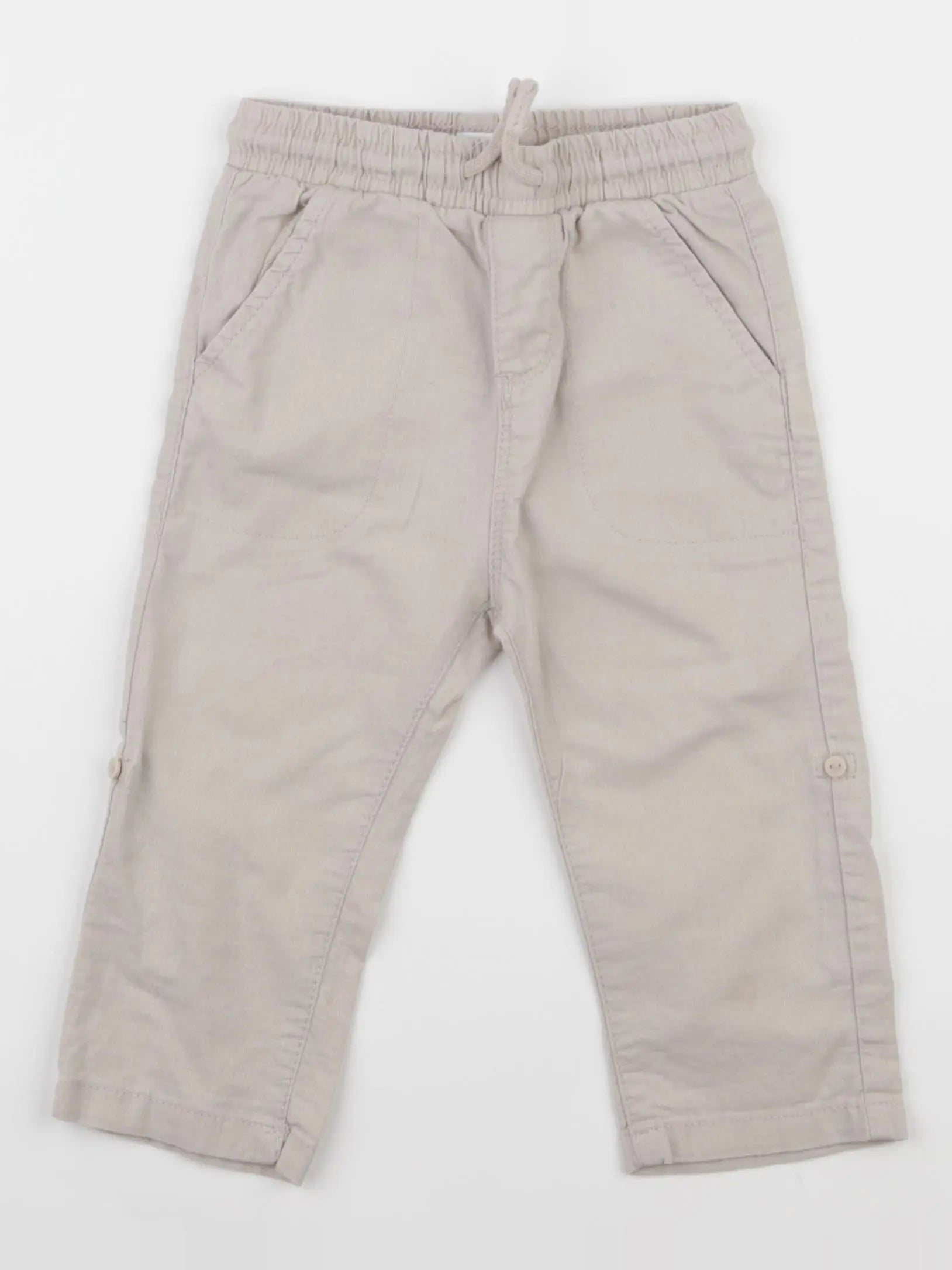 Vertbaudet - pantalon gris - 18 mois