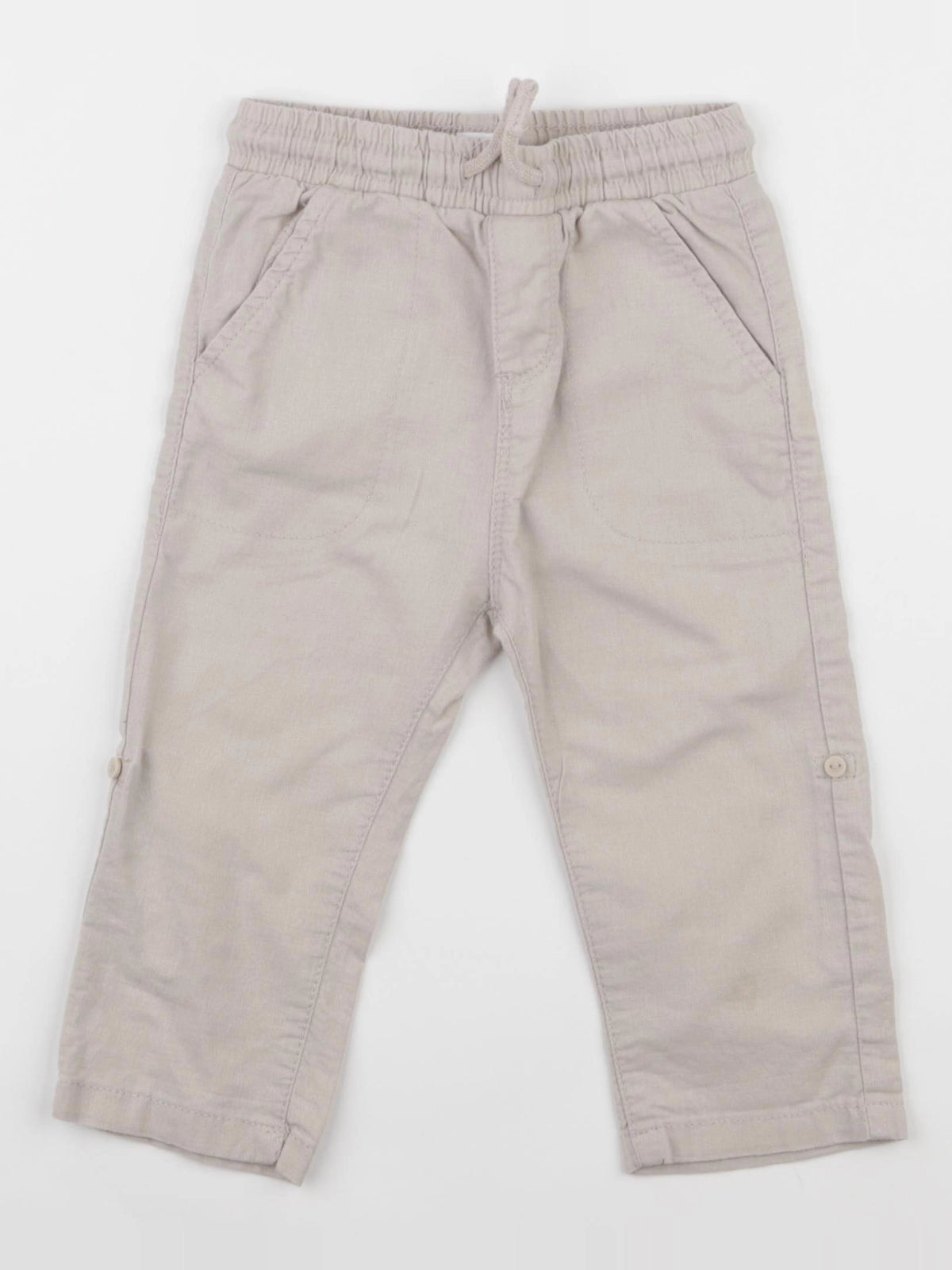Vertbaudet - pantalon gris - 18 mois