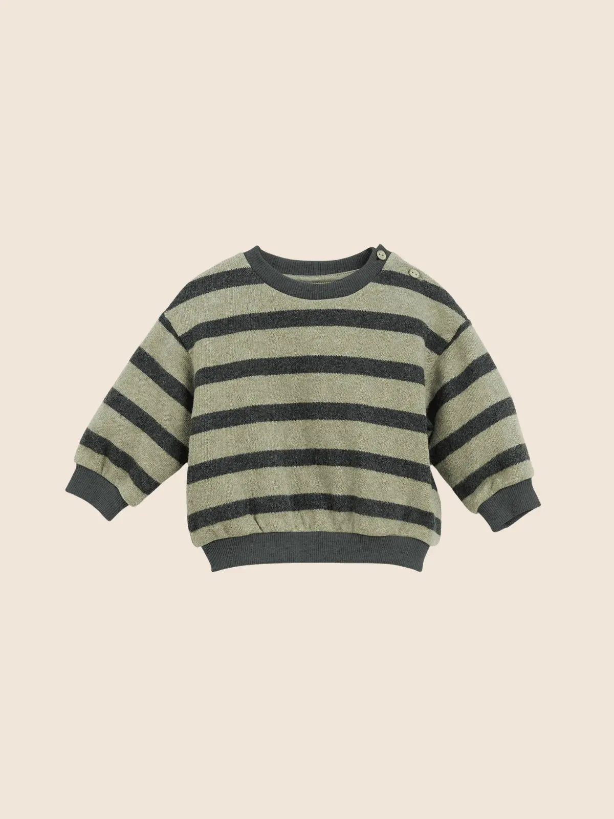 Sweat gris, vert
