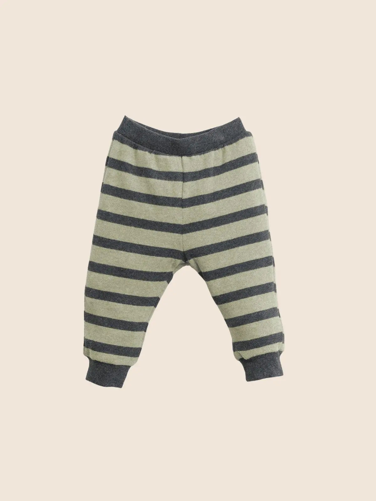 Jogging vert, gris