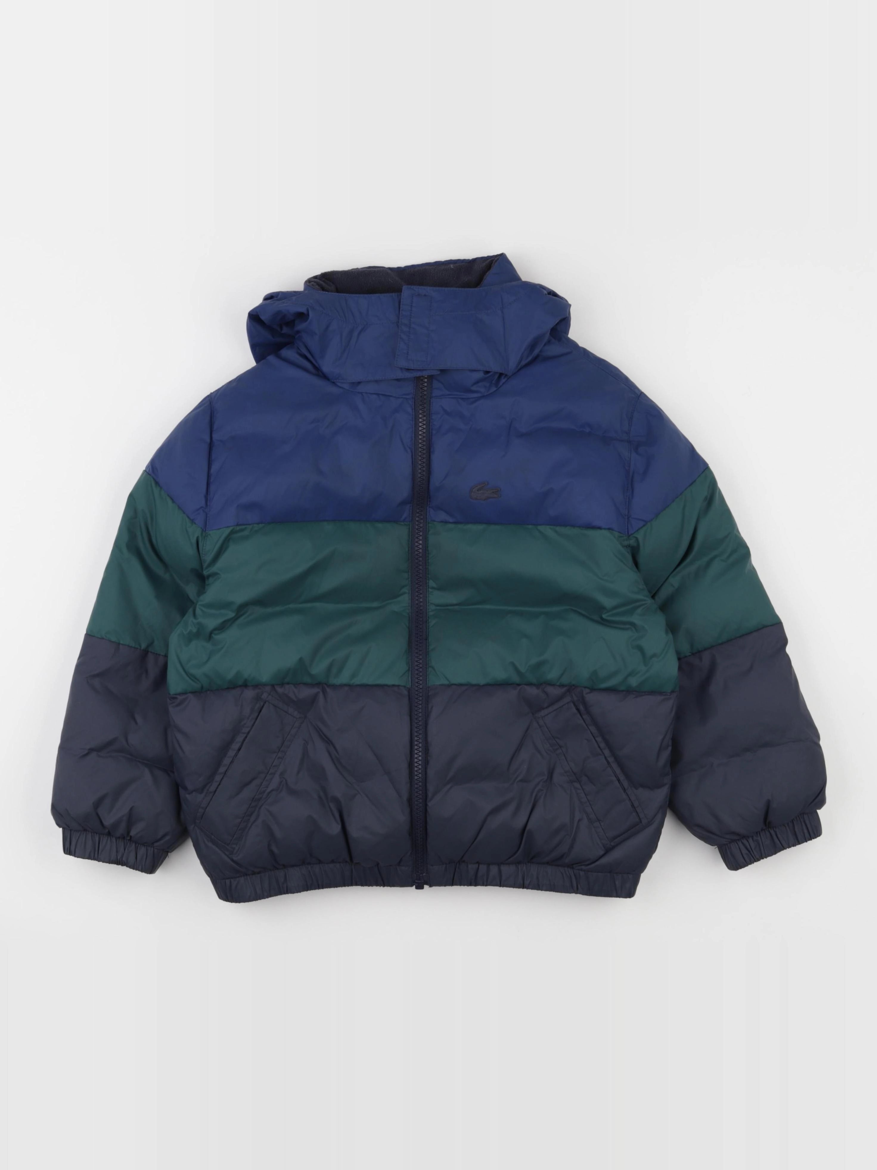 Lacoste - doudoune bleu - 6 ans