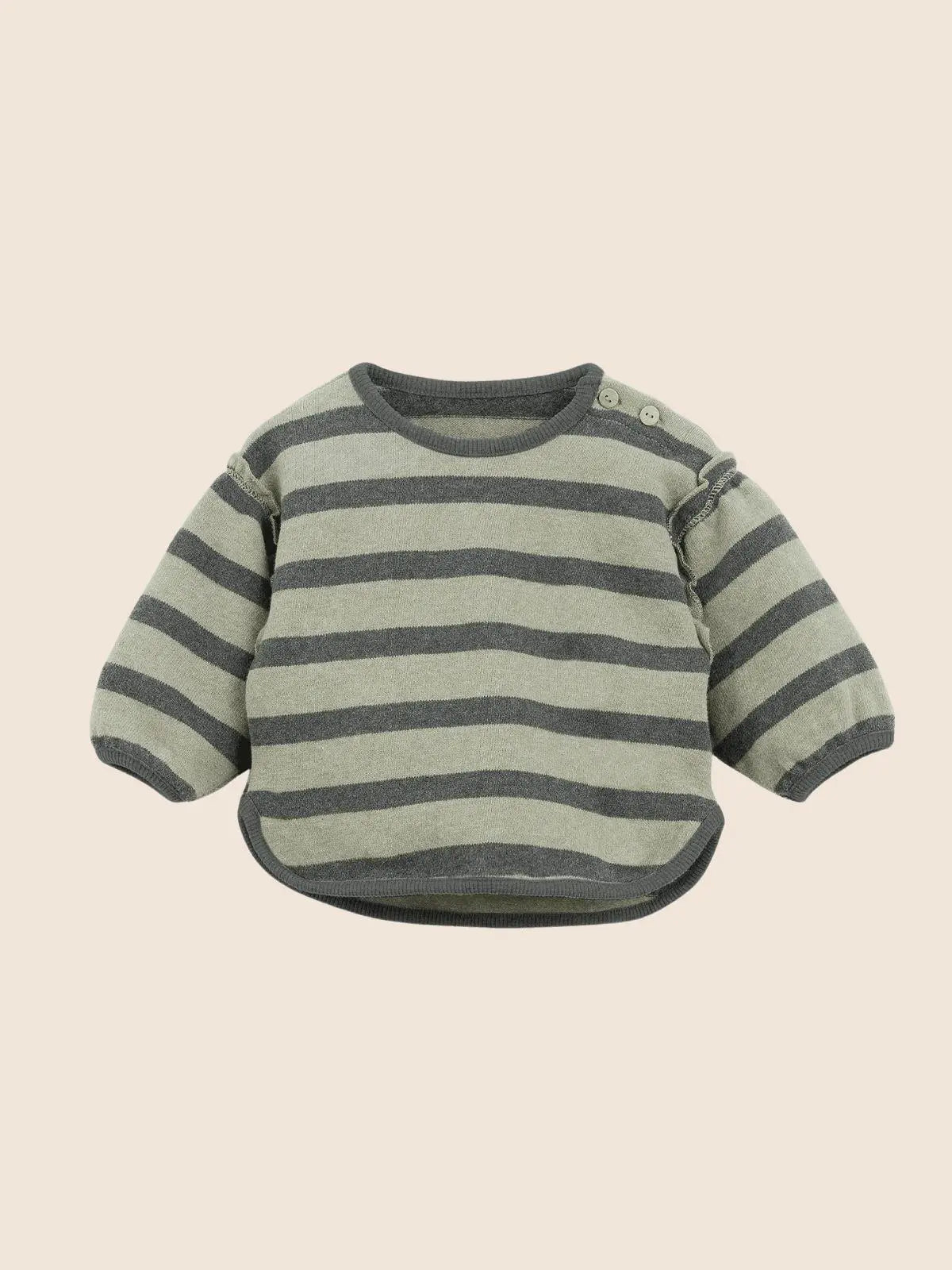 Sweat gris, vert
