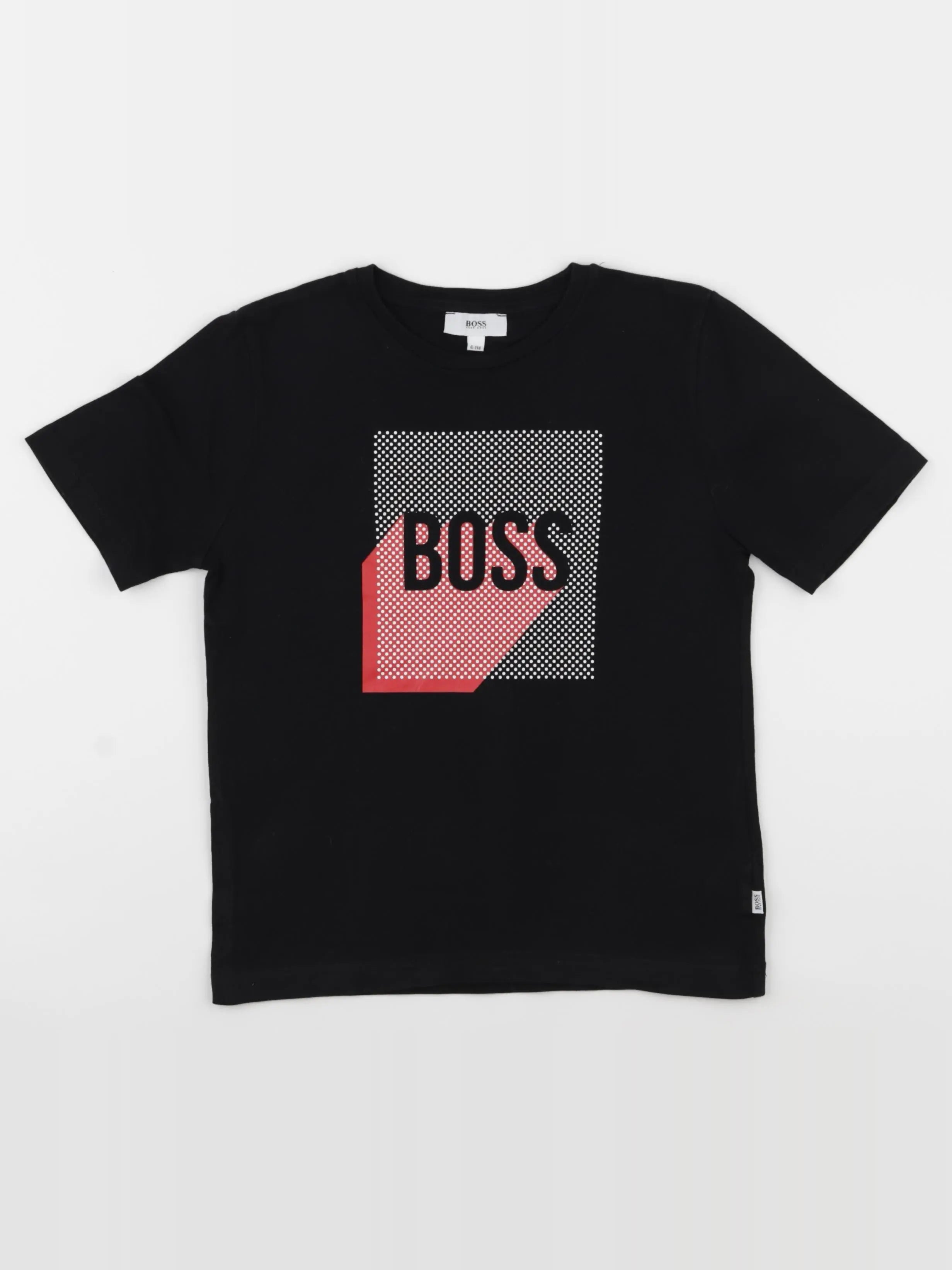 Hugo Boss - tee-shirt noir - 6 ans
