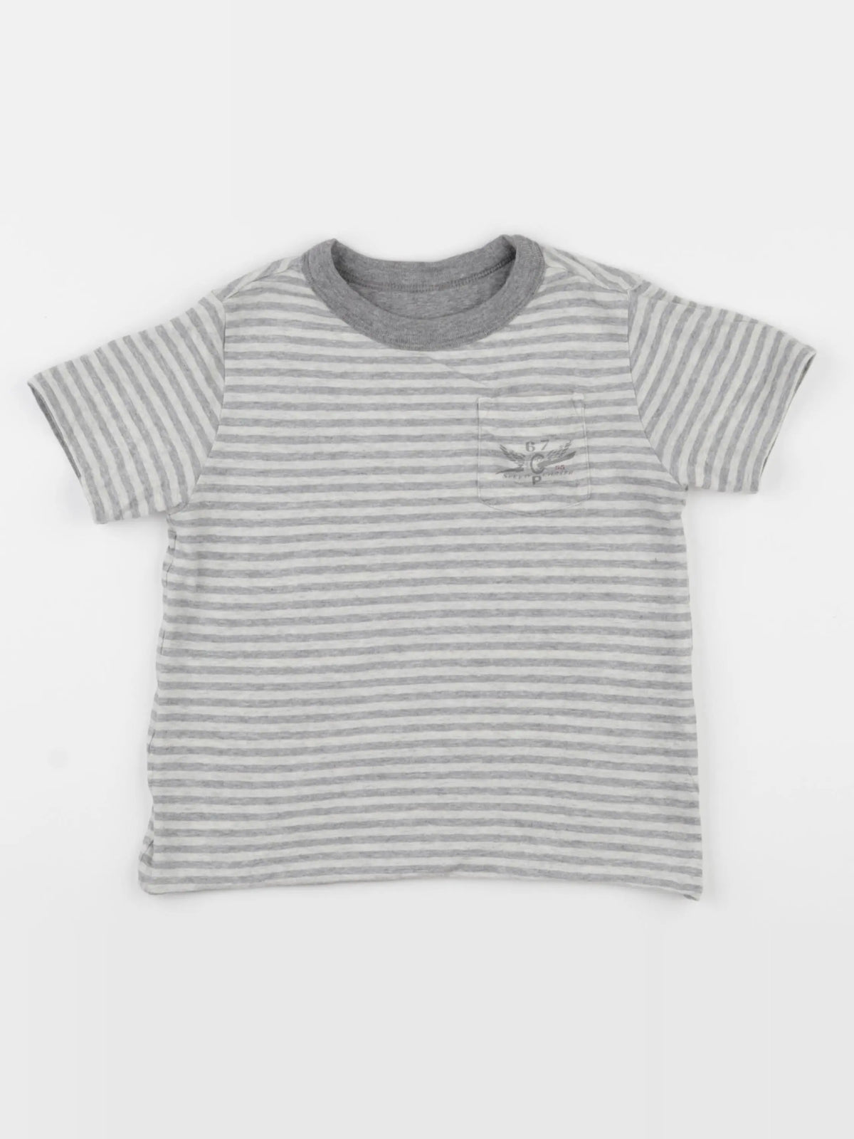 Ralph Lauren - tee-shirt réversible gris - 3 ans