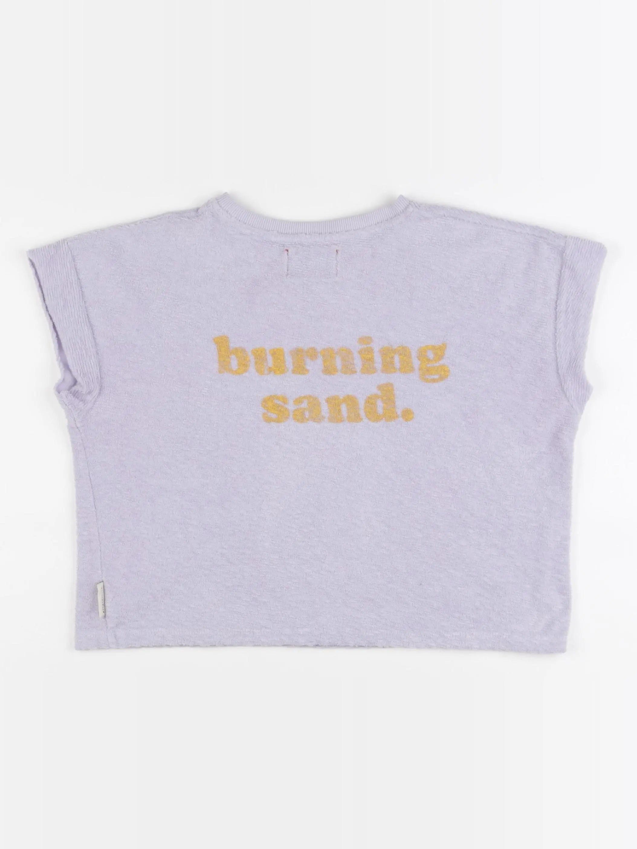 Piupiuchick - débardeur imprimé au dos violet - 8 ans