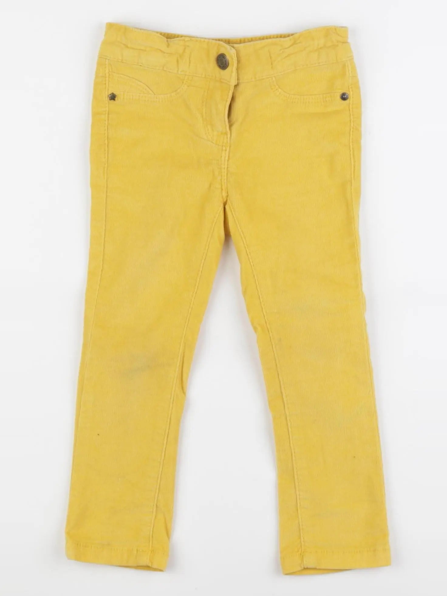 Tape à l'oeil - pantalon jaune - 2 ans
